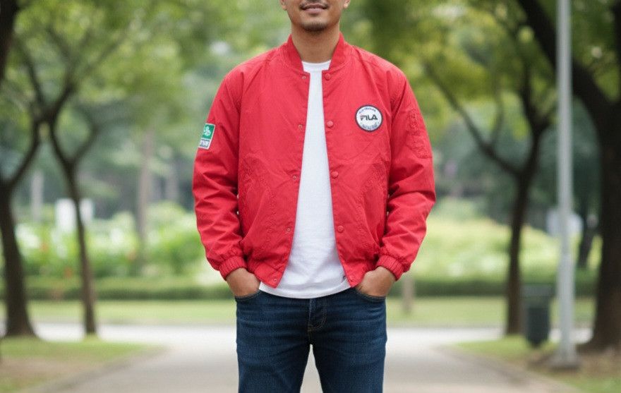 Fila ❤FINAL DROP🔴 FILA CROPPED BOMBER JACKET Size US M / EU 48-50 / 2 - 1 Thumbnail