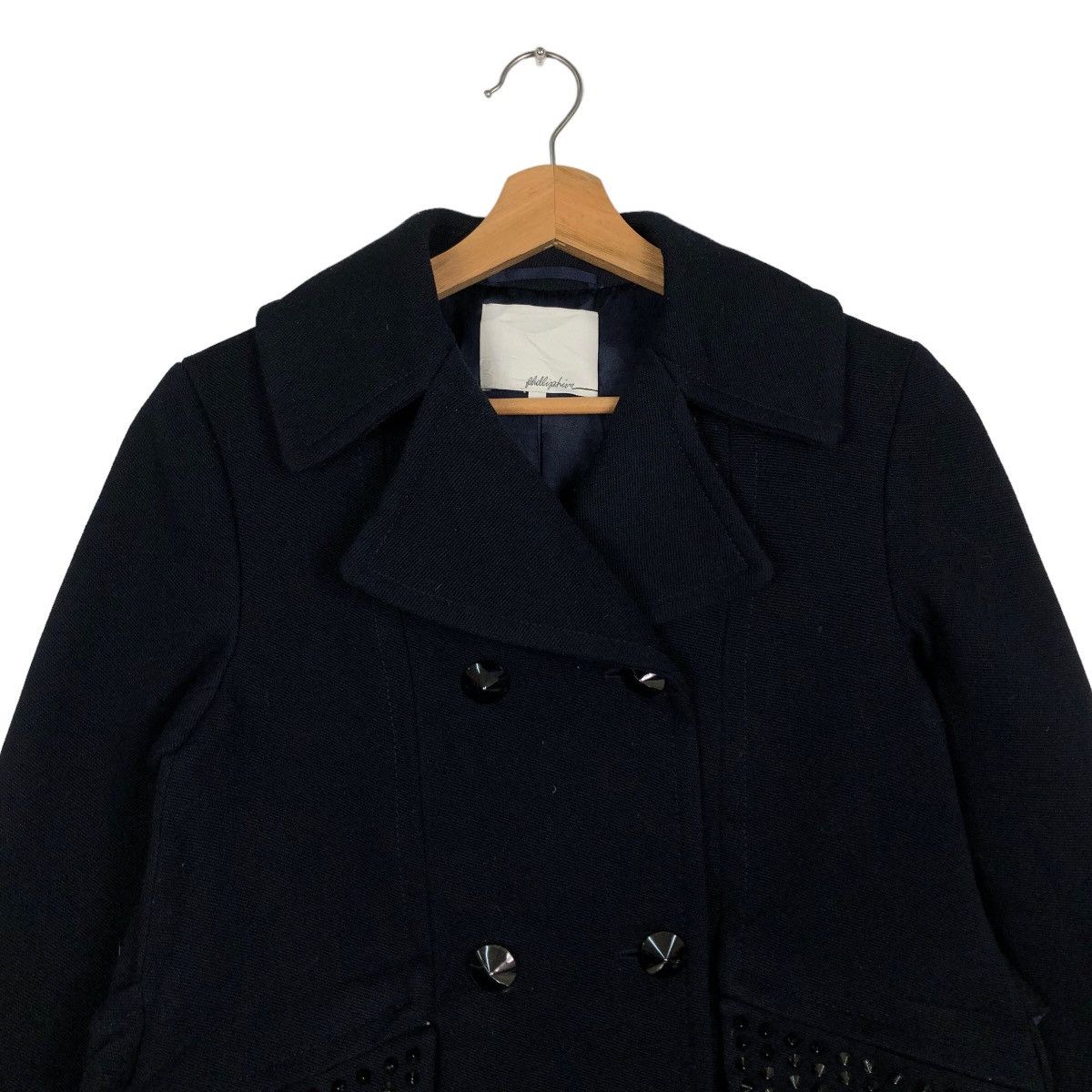 Japanese Brand 🔥Fetish Design Punk Style Philiplim Wool Double Breast Size US M / EU 48-50 / 2 - 3 Thumbnail