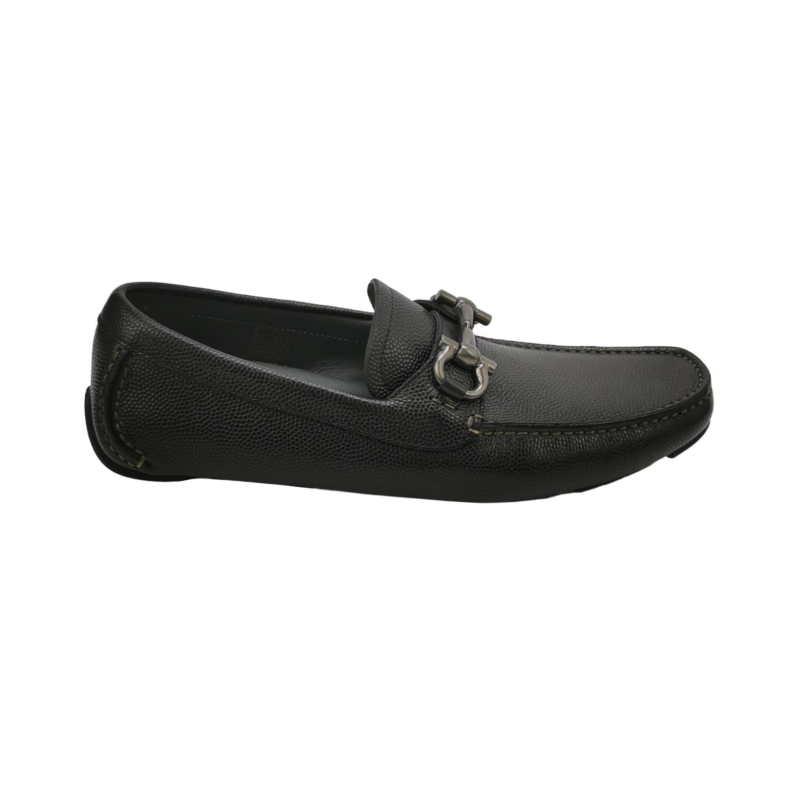 Salvatore Ferragamo Salvatore Ferragamo Gancini Leather Loafers 41 Size US 8 / EU 41 - 1 Thumbnail