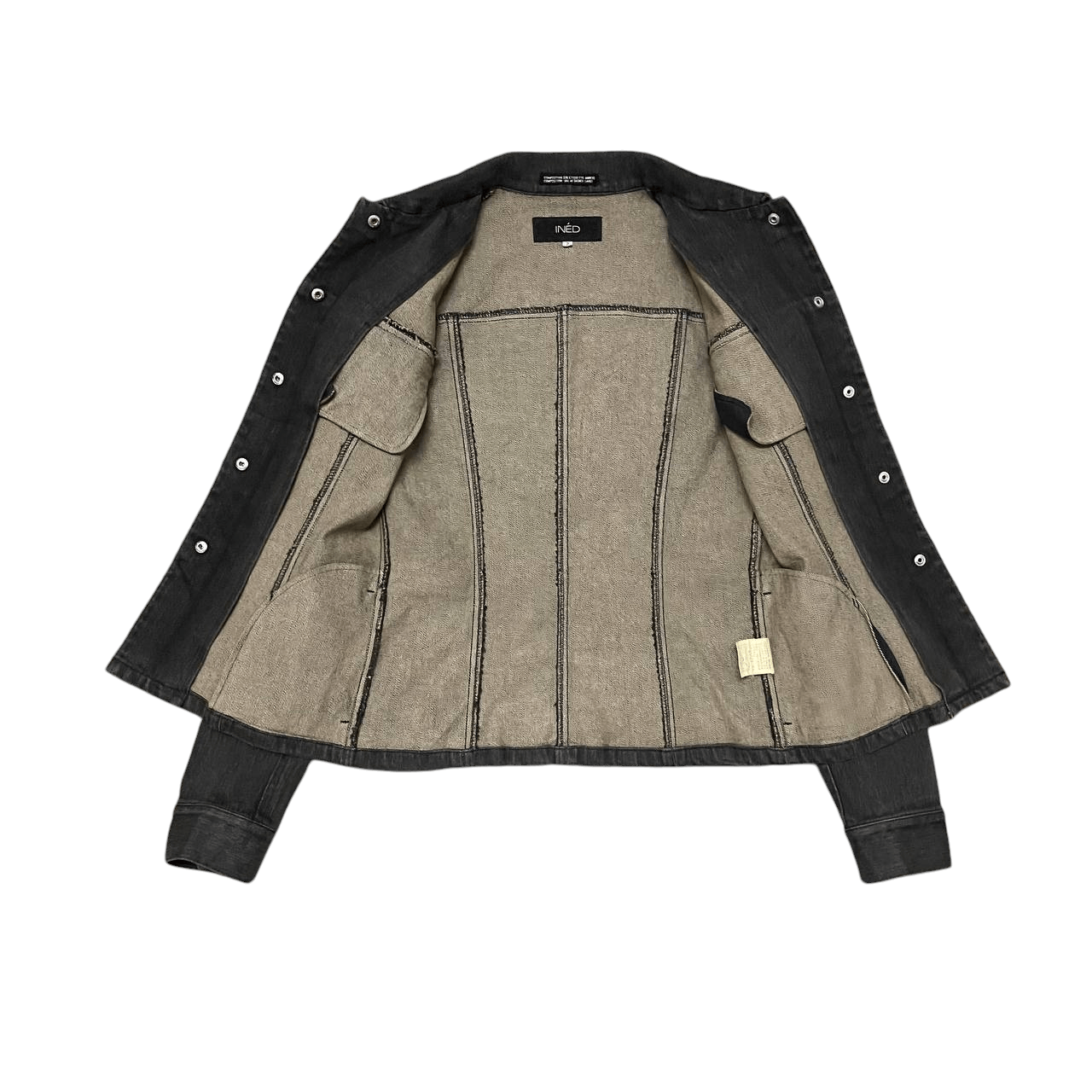 Yohji Yamamoto Vintage Ined Yohji Yamamoto Jeans Jacket Size XS / US 0-2 / IT 36-38 - 7 Thumbnail