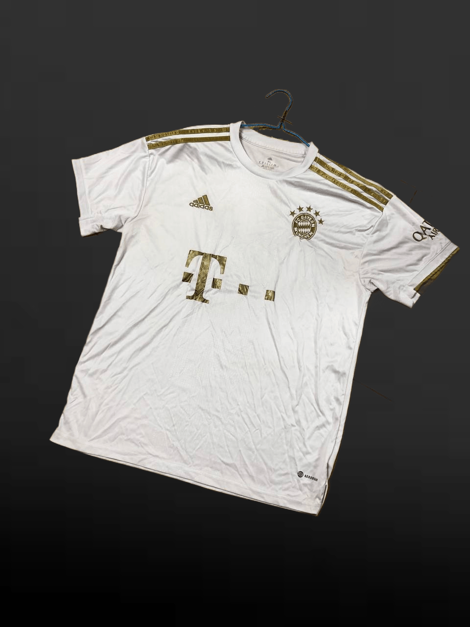 Adidas Jerseys White Size XL Adidas logo MUNCHEN T-Shirt Size US XL / EU 56 / 4 - 1 Thumbnail