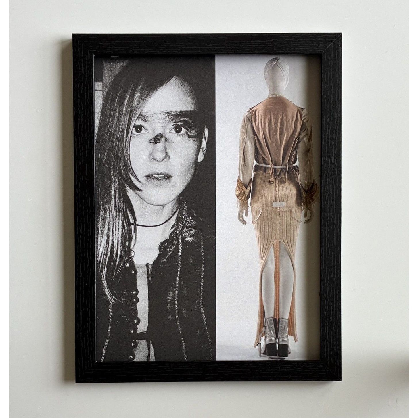 Maison Margiela × Vintage Maison Margiela Archive Fashion photo framed 9x12 Size ONE SIZE - 1 Thumbnail