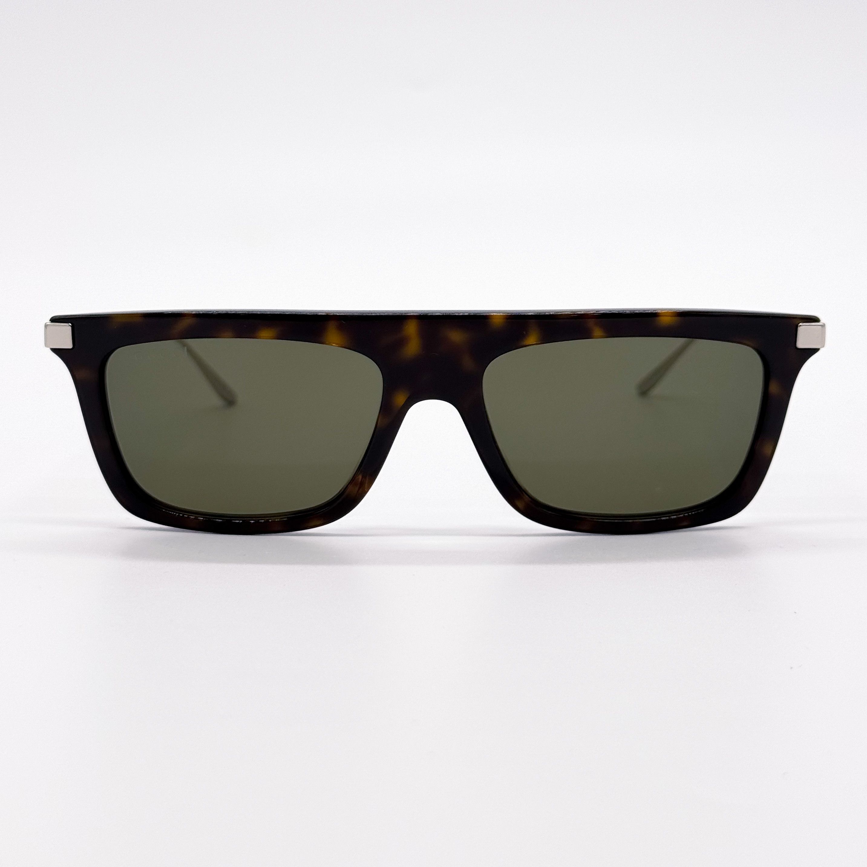 Gucci NEW AUTHENTIC GUCCI GG1437S 002 SQUARE MEN SUNGLASSES GUCCI Size ONE SIZE - 4 Thumbnail