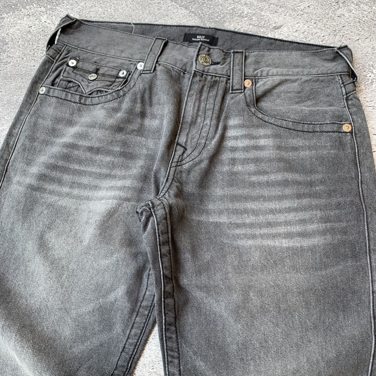 True Religion Billy Relaxed Bootcut Distressed jeans