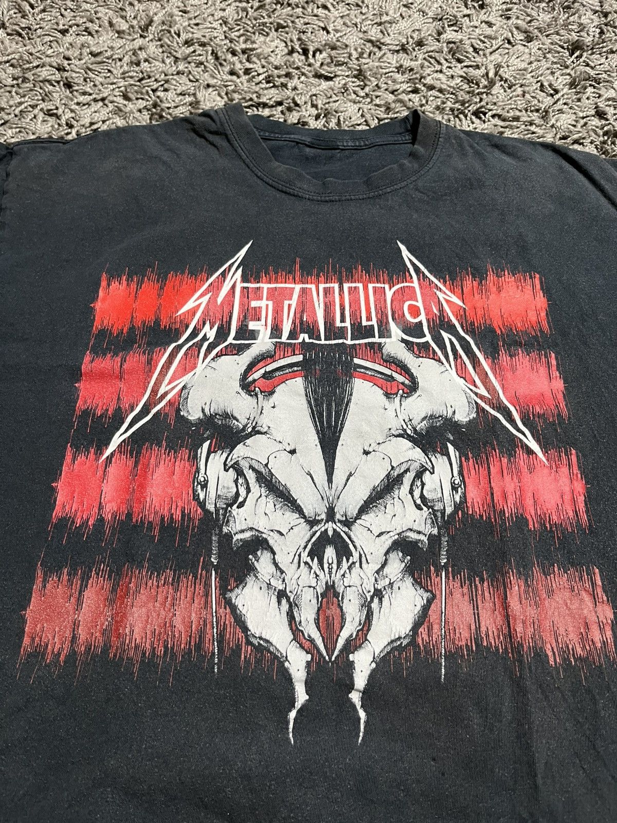 Metallica METALLICA VINTAGE FADED Y2K TOUR COTTON TEE Size US L / EU 52-54 / 3 - 2 Thumbnail