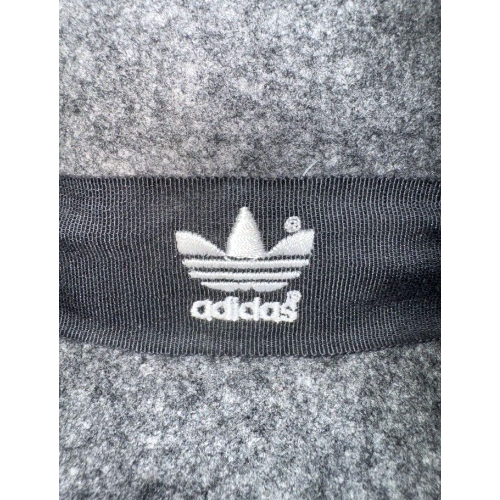 Adidas VINTAGE Adidas Fedora Hat Wool Felt Size M/L Gray Men Fedora Rare 70s M/L Mens Size ONE SIZE - 7 Thumbnail