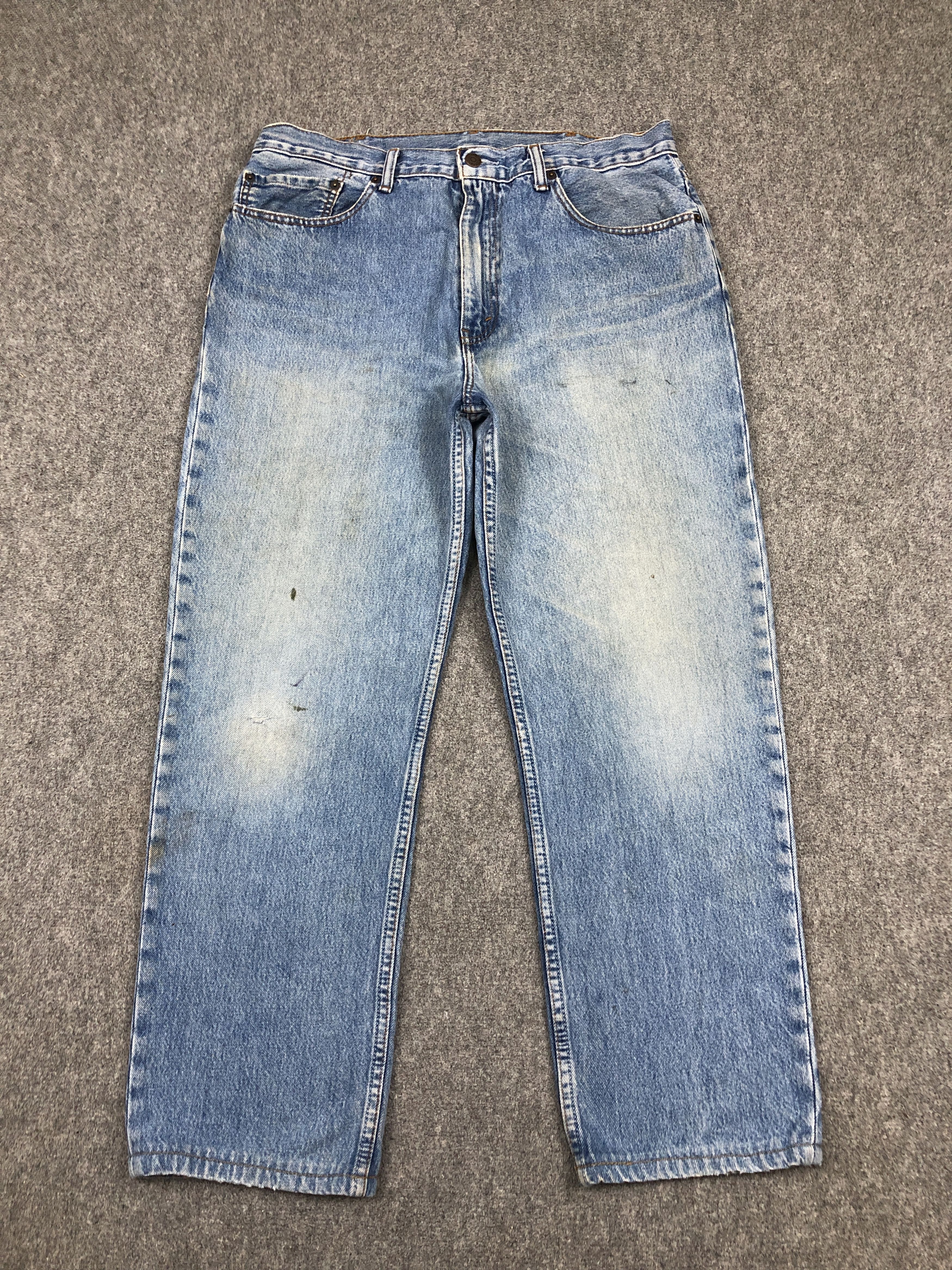 Levi's Faded Blue Vintage Levis 504 Jeans DP2353 Size US 33 - 1 Thumbnail