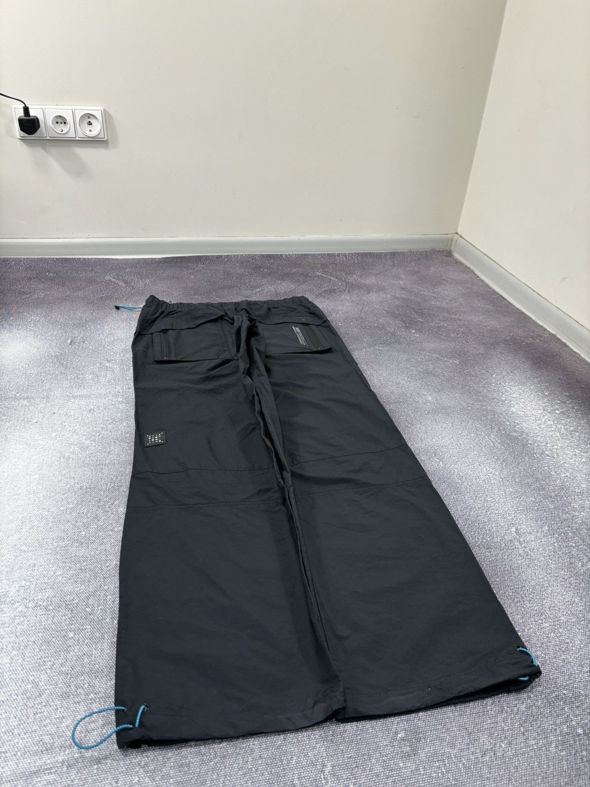 Nike Vintage Nike Air Y2K 0.0.9 Rare Tech Black Baggy Track Pants Size US 32 / EU 48 - 20 Thumbnail