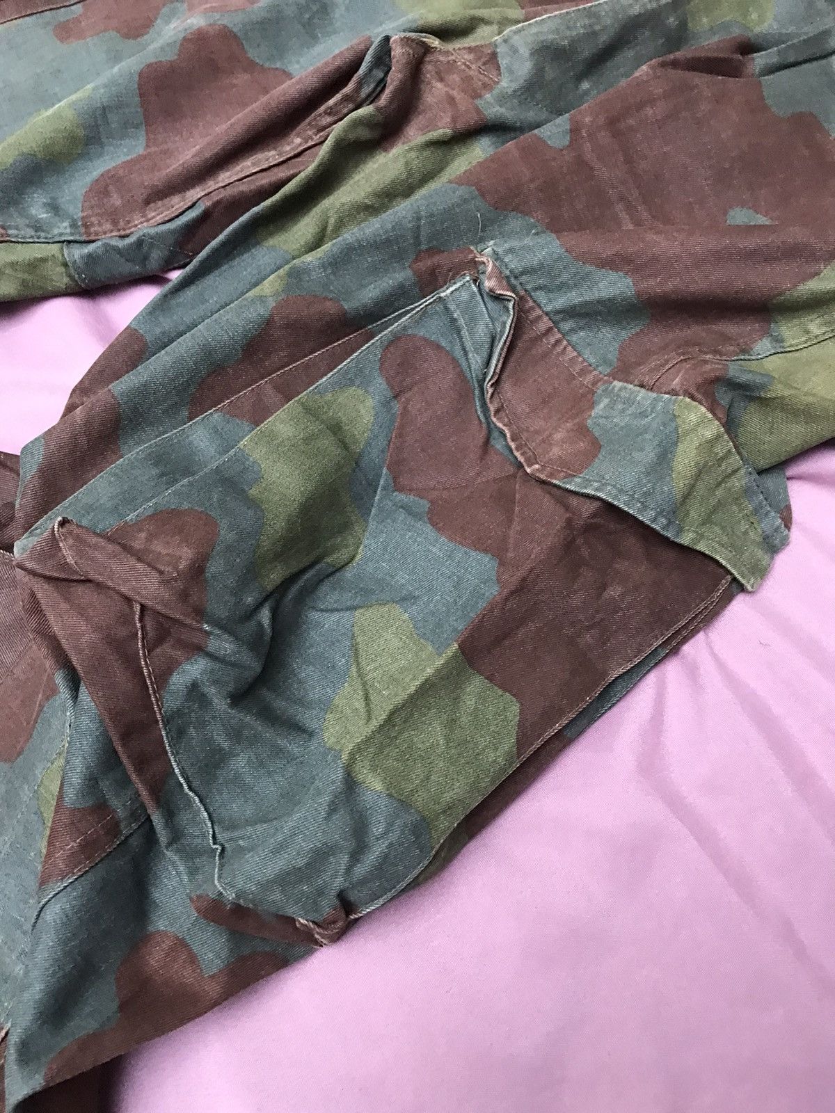 Other 90s vintage italian army camo combat cargo monkey a** pocket Size US 31 - 6 Thumbnail