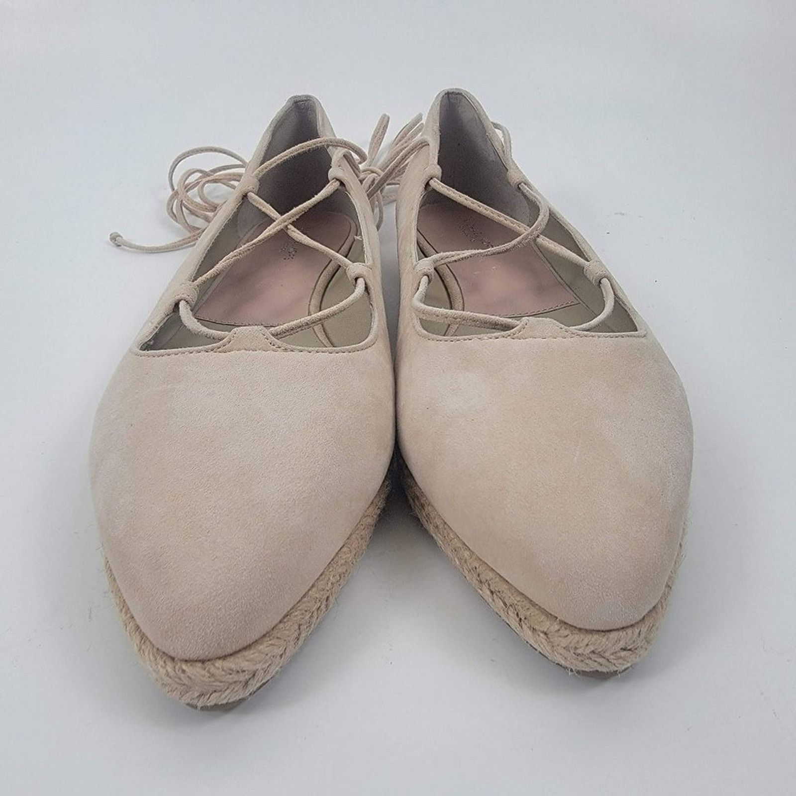 Michael Kors NEW Michael Kors collection cadence leather flats ankle wrap Size US 8 / IT 38 - 4 Thumbnail
