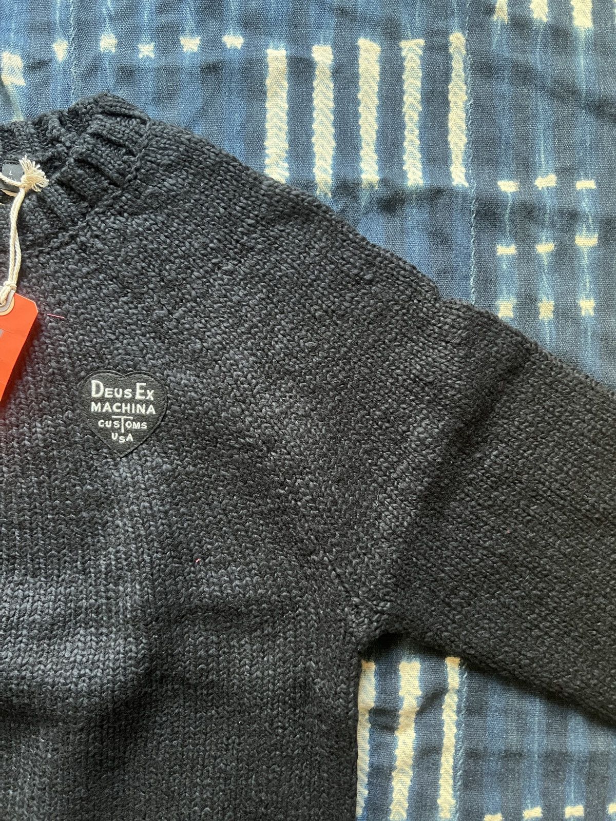 Deus Ex Machina Deus Ex Machina Heart Logo Knitted Sweater Size US L / EU 52-54 / 3 - 7 Thumbnail