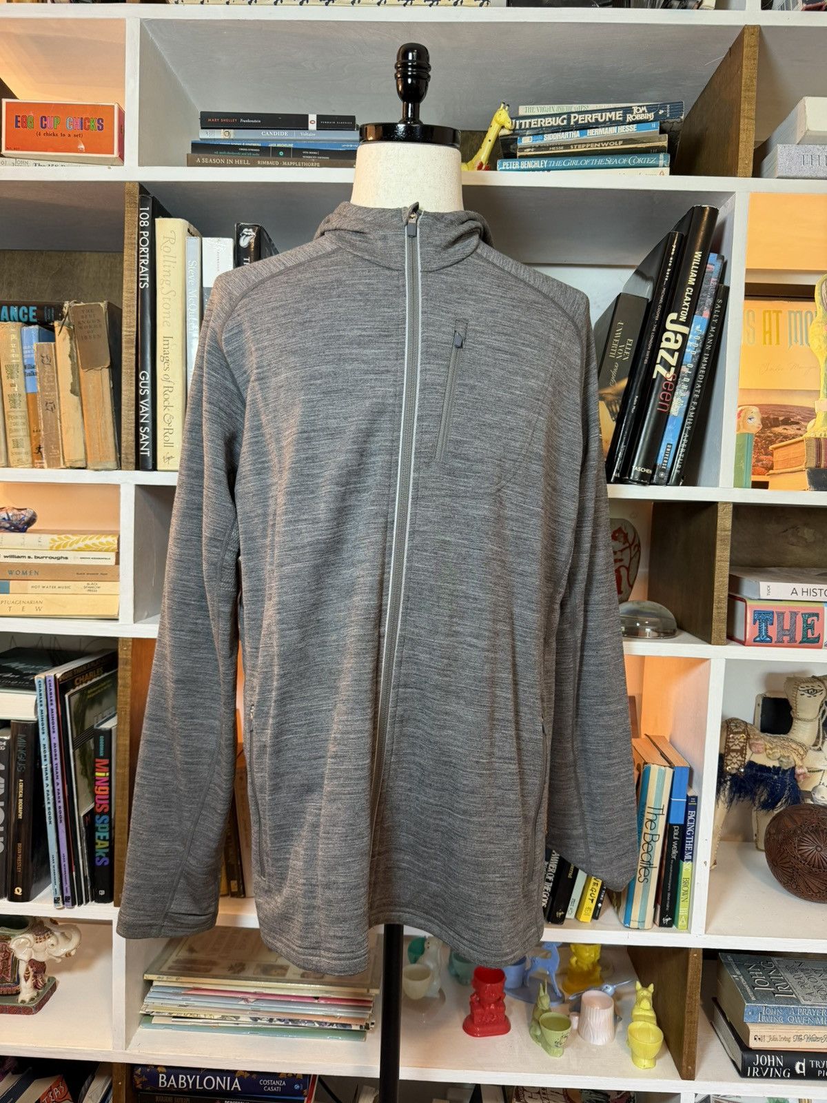 Icebreaker Icebreaker Men's Merino 260 Quantum Long Sleeve Zip Hoodie Size US XL / EU 56 / 4 - 1 Thumbnail