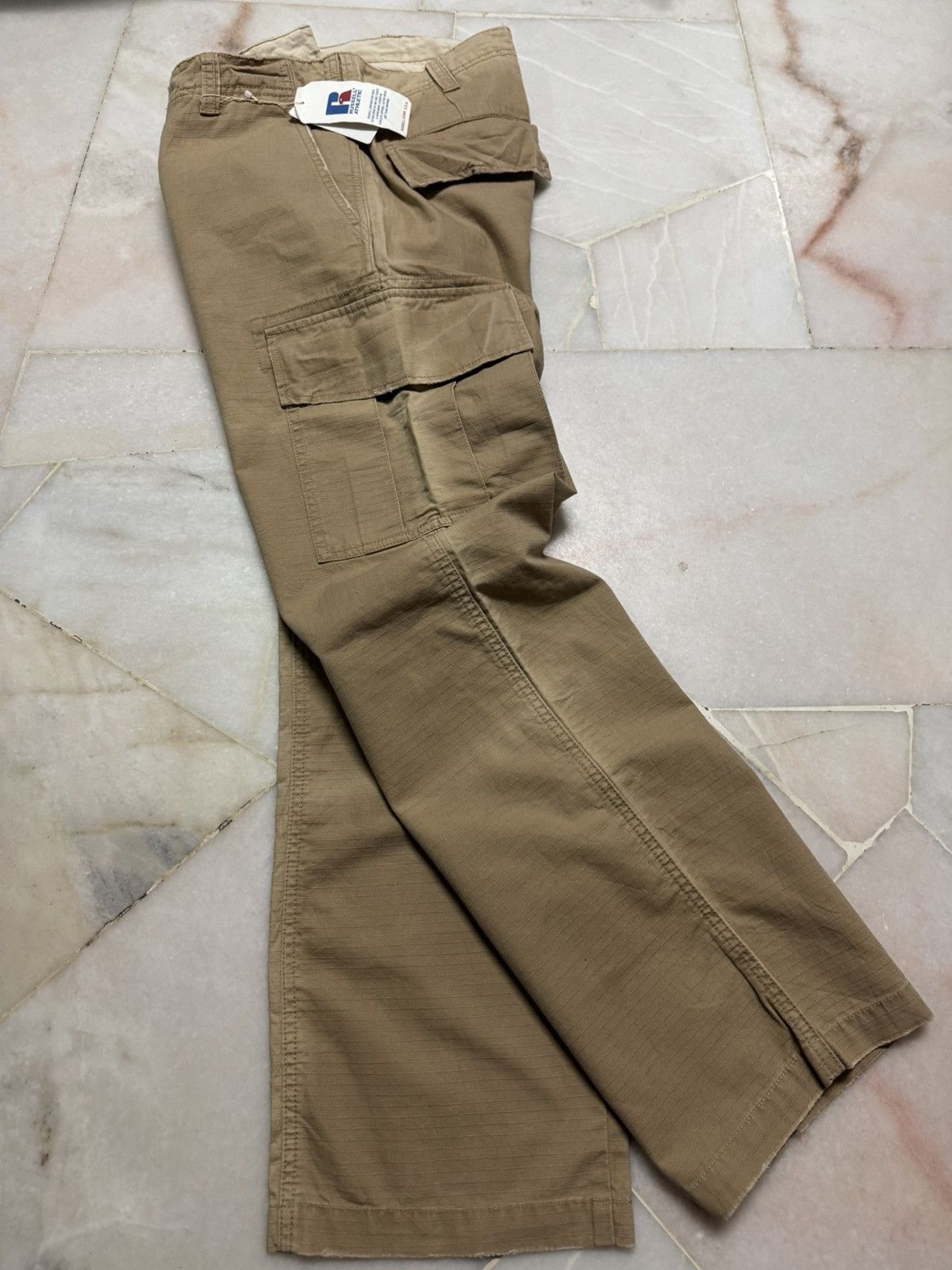 Russell Athletic 💥Nice Faded Y2K Russell Athletic Sportwear Cargo With Tag Size US 31 - 17 Thumbnail