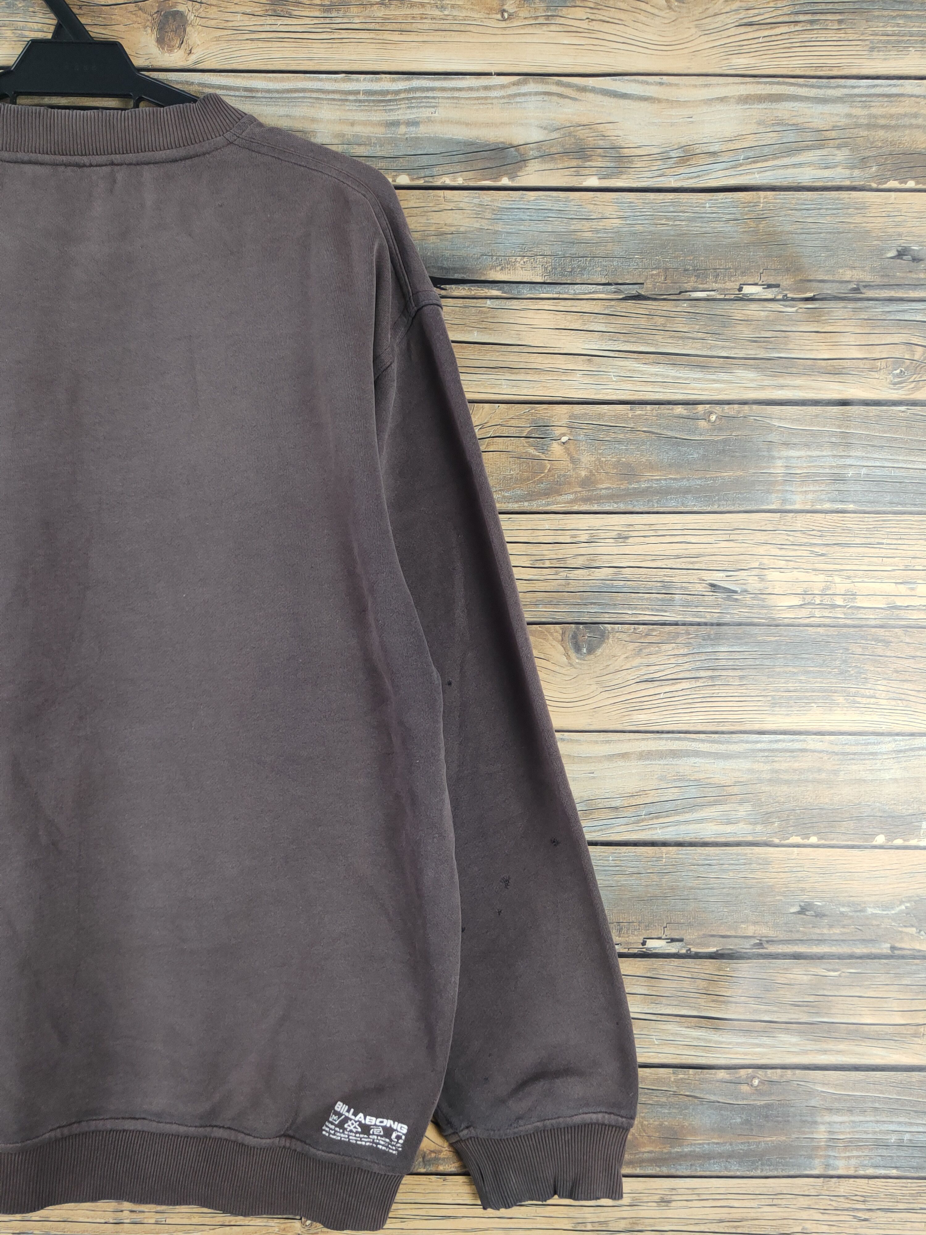 Billabong D Billabong baggie ripped Dark Gray Faded Sweatshirts #W1461 Size US M / EU 48-50 / 2 - 16 Thumbnail