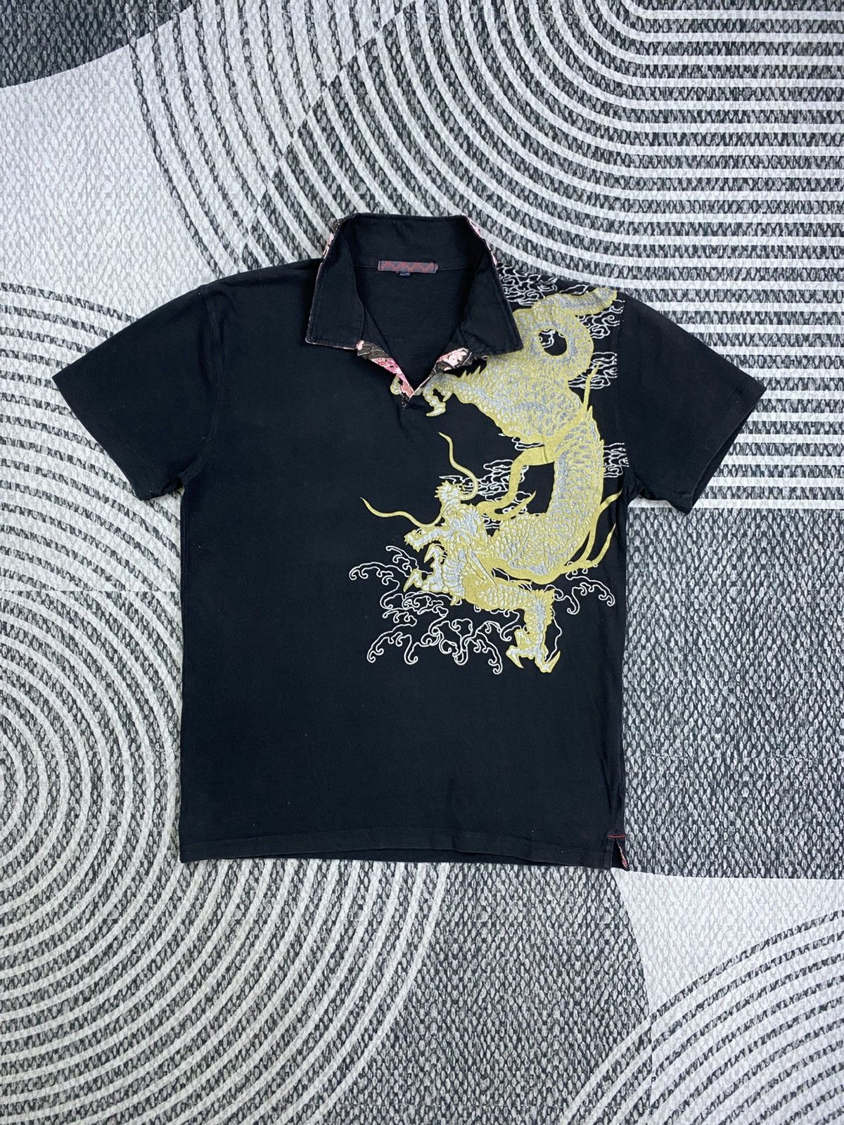 Dragonfly 🔥Vintage Dragonfly Japanese Brand Big Embroidery Polos Shirt Size US M / EU 48-50 / 2 - 5 Thumbnail
