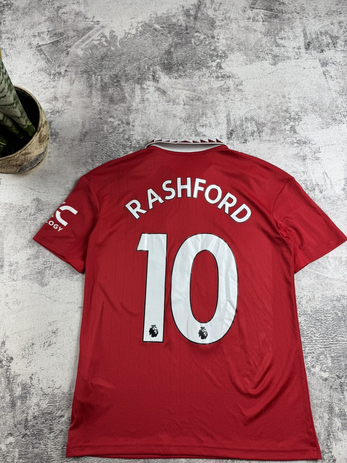 Adidas #10 Rashford Manchester United 2021 MU Men’s Soccer Football Shirt Jersey Polo Size US S / EU 44-46 / 1 - 14 Thumbnail