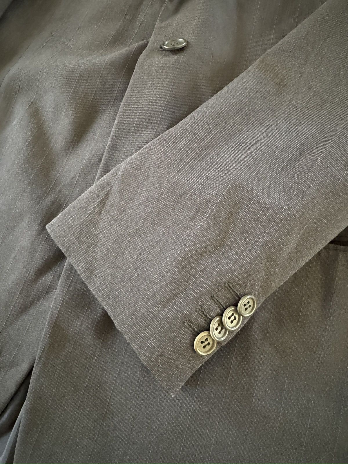 Giorgio Armani GIORGIO ARMANI Black Label Made in Italy 1 Button Jacket 42R Size 42R - 9 Thumbnail
