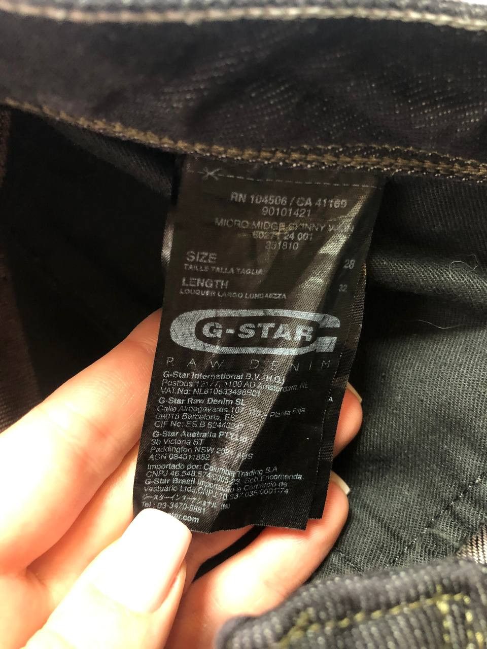 G-Star Vintage G-star RAW denim jeans streetwear style size 28 Size 28" / US 6 / IT 42 - 3 Thumbnail