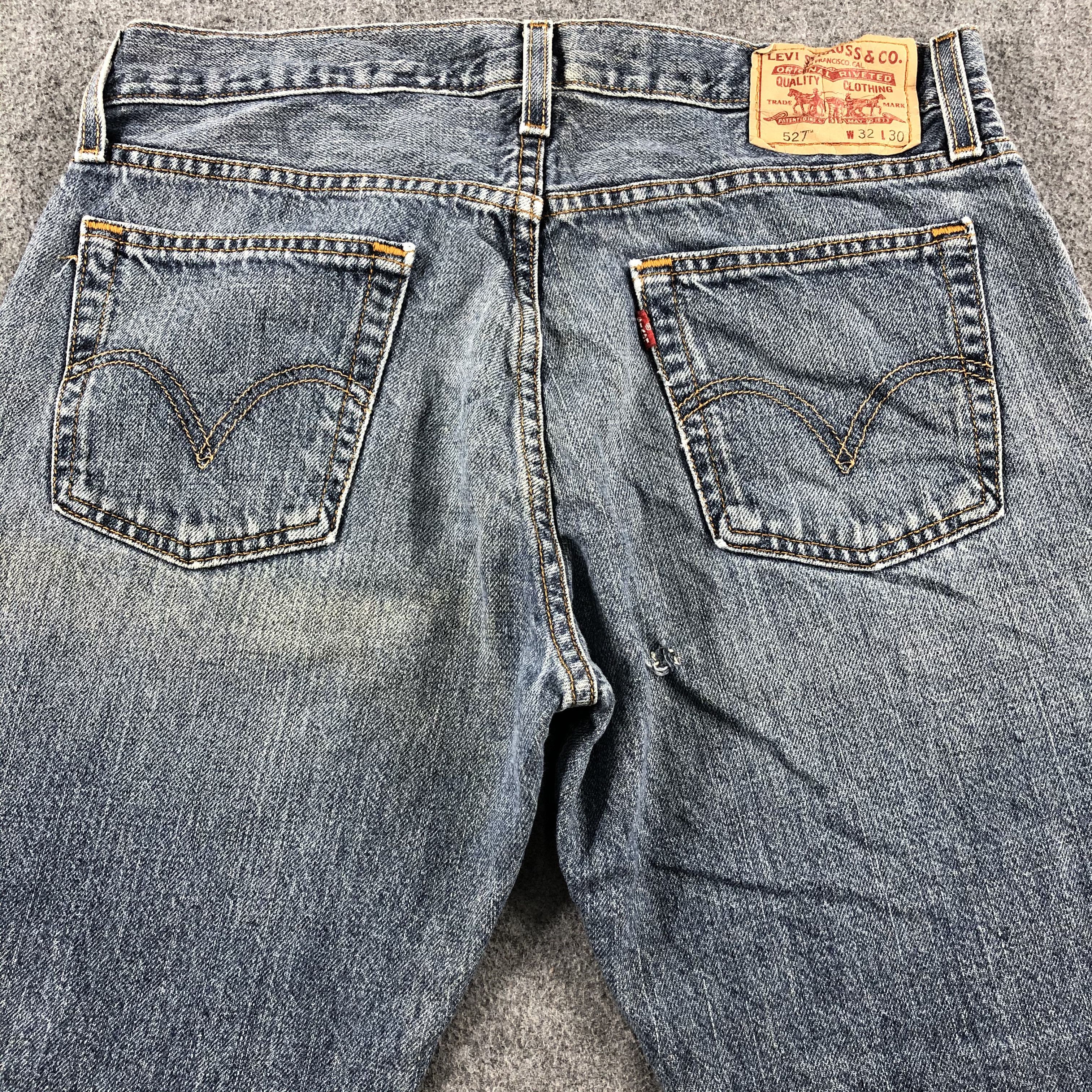 Levi's Vintage Levis 527 Flare Jeans-J2655 Size US 32 / EU 48 - 4 Thumbnail