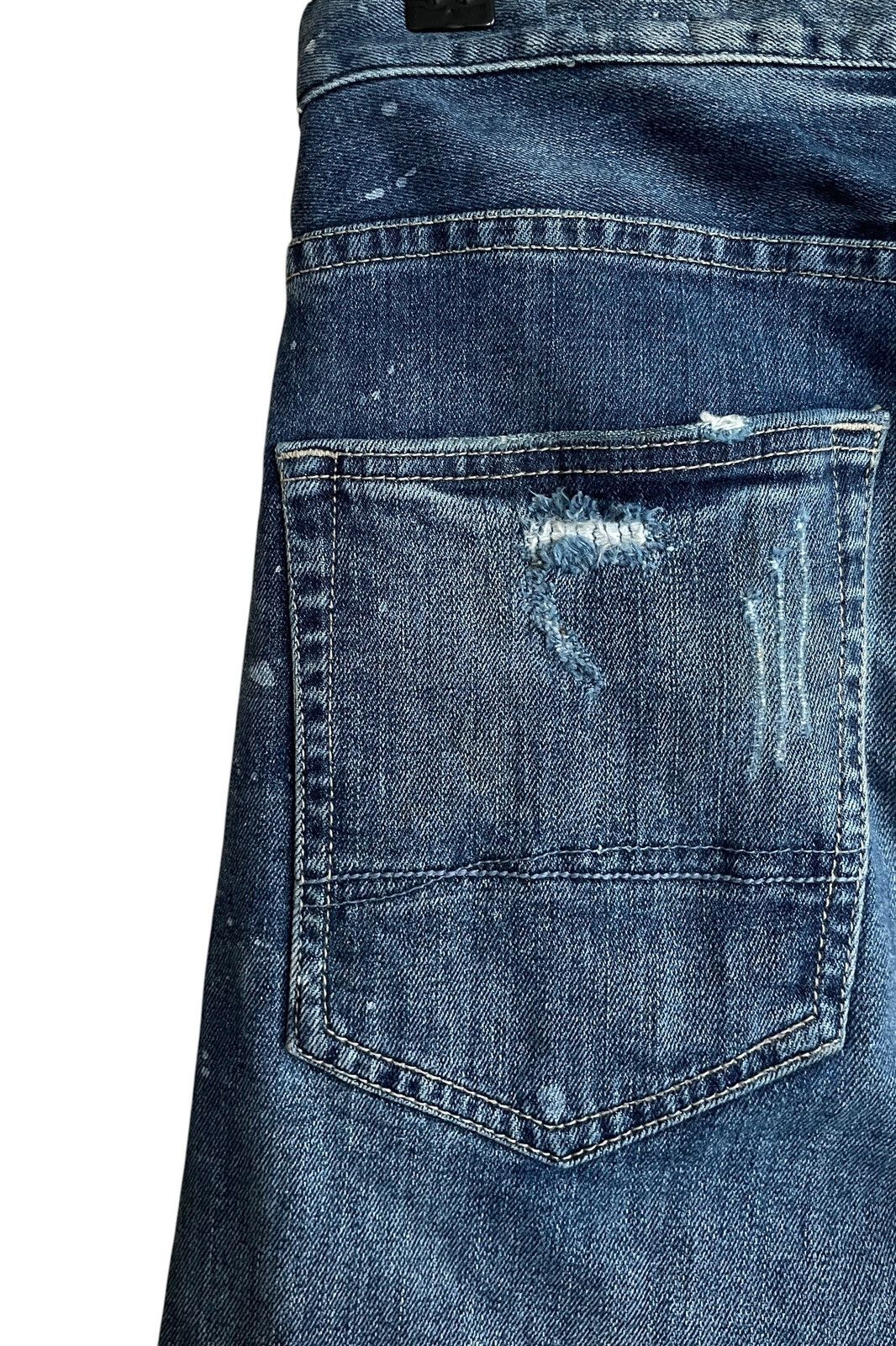 Vintage Vintage Japanese Brand Bayflow Ripped Jeans 2000s Size US 28 / EU 44 - 9 Thumbnail
