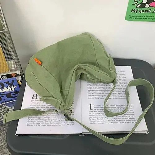 Dxpe Chef Canvas Fabric Soft Shoulder Bag Size ONE SIZE - 2 Thumbnail