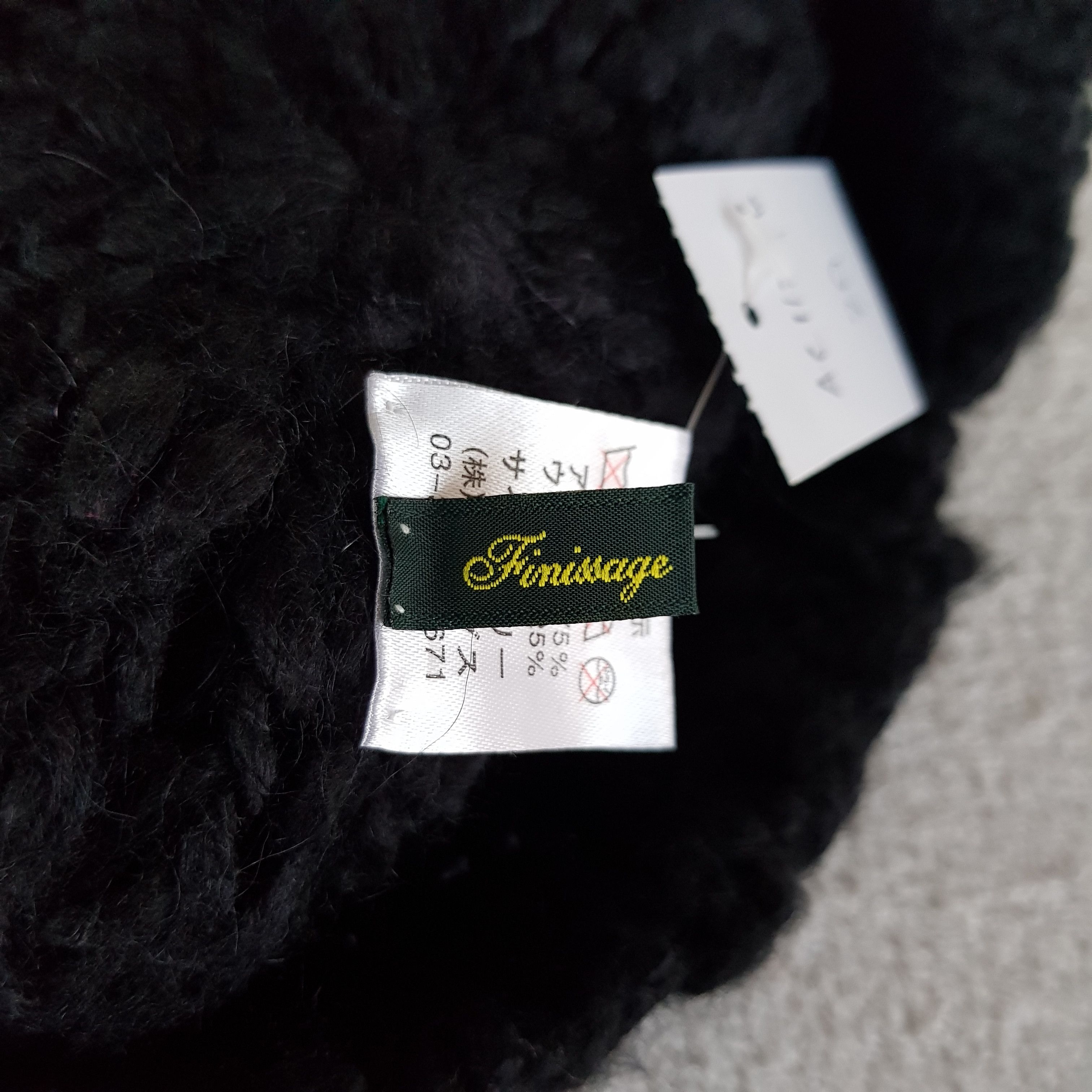 Homespun Knitwear Vintage Unknown Japanese Crochet Beanie Y2K Snow Caps Hats Size ONE SIZE - 7 Thumbnail