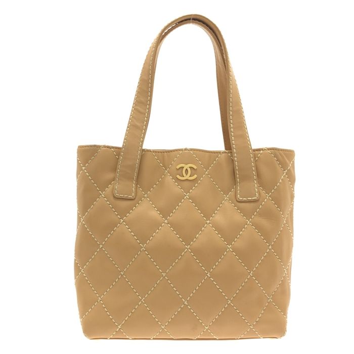 chanel pre owned wild stitch tote bag item, RvceShops Revival