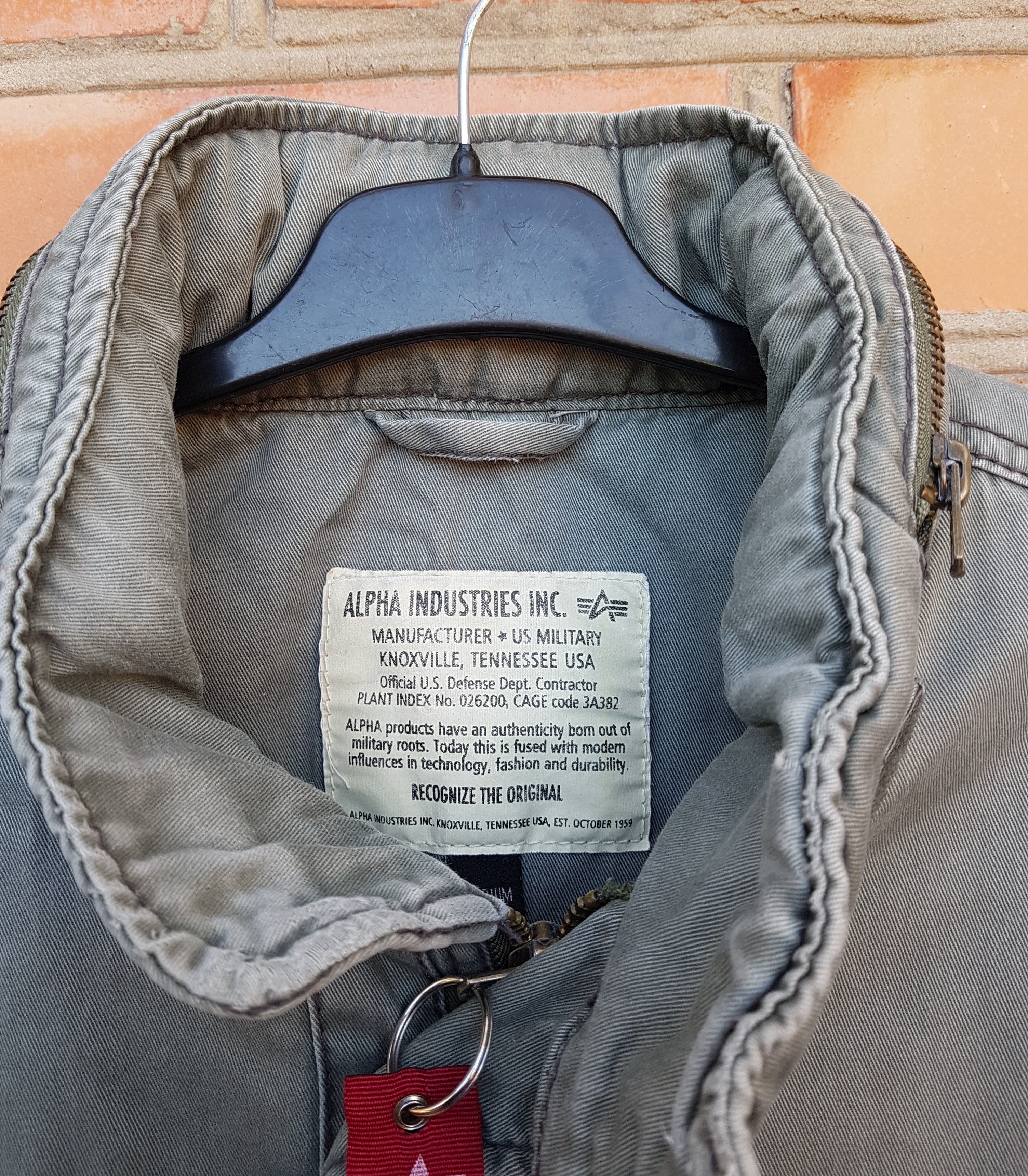 Alpha Industries Vintage Alpha Industries Plant Index Insulated Field Jacket Size US M / EU 48-50 / 2 - 8 Thumbnail