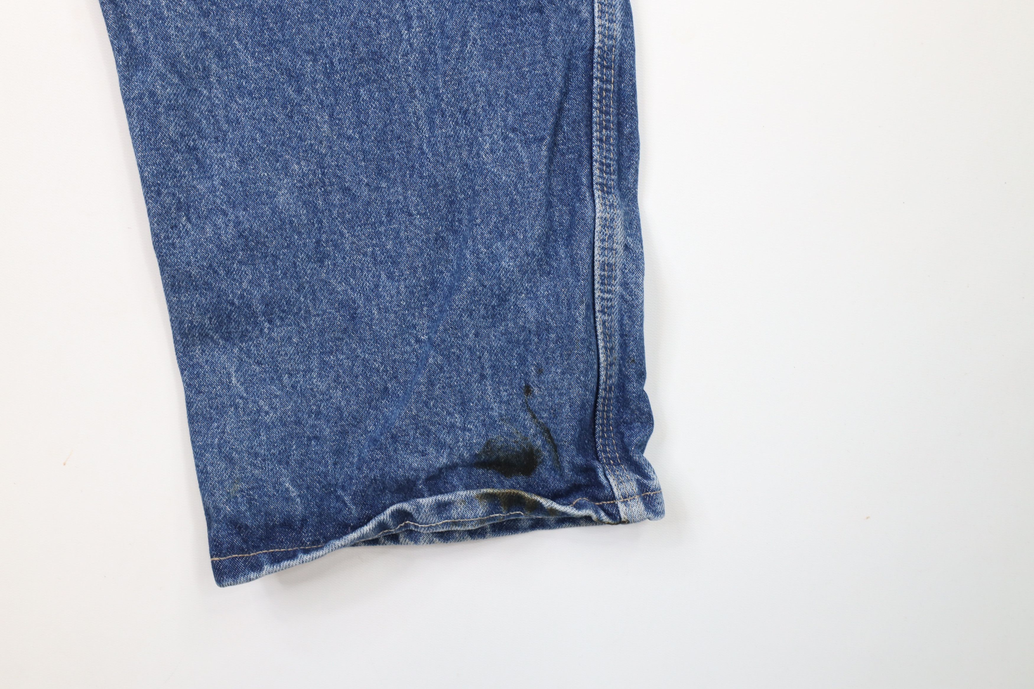 Vintage Vintage Bulwark FR Resistant Work Wide Leg Dungaree Jeans Size US 38 / EU 54 - 13 Thumbnail
