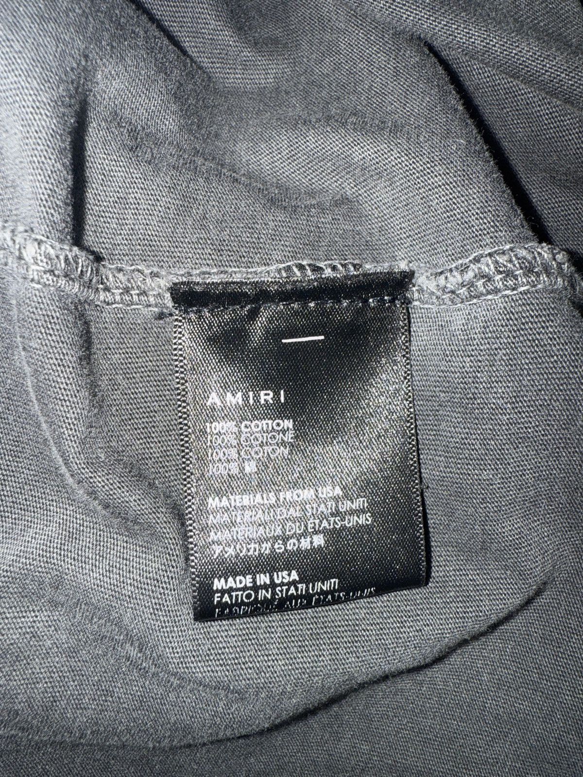 Amiri Amiri front logo T-shirt Size US M / EU 48-50 / 2 - 5 Thumbnail