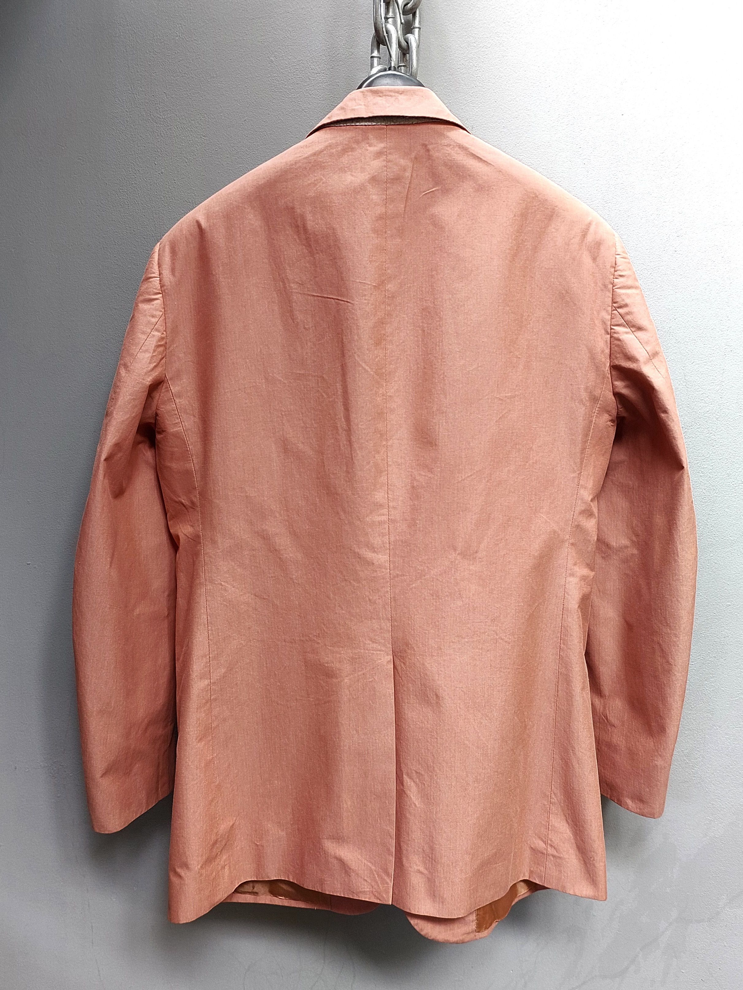 Helmut Lang Helmut Lang 2-Buttons Orange Blazer Size 52S - 5 Thumbnail