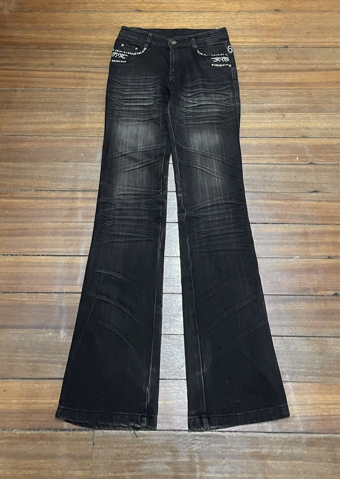 14th Addiction 14th Addiction Coyote 1 flared jeans | Grailed
