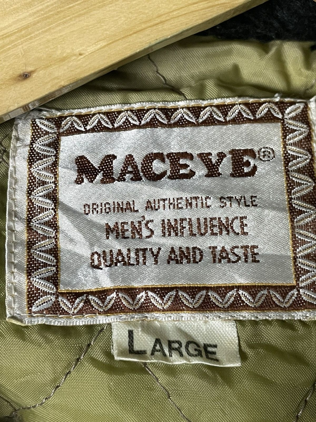 Designer × Japanese Brand Maceye x Native American Design Wool Hooded Jacket (34) Size US L / EU 52-54 / 3 - 7 Thumbnail