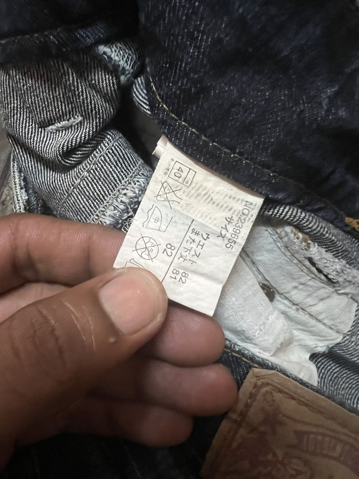 Other FLARED‼️ORIGINAL JEANS RIPPED DISTRESSED DENIM PANT Size US 32 / EU 48 - 10 Thumbnail