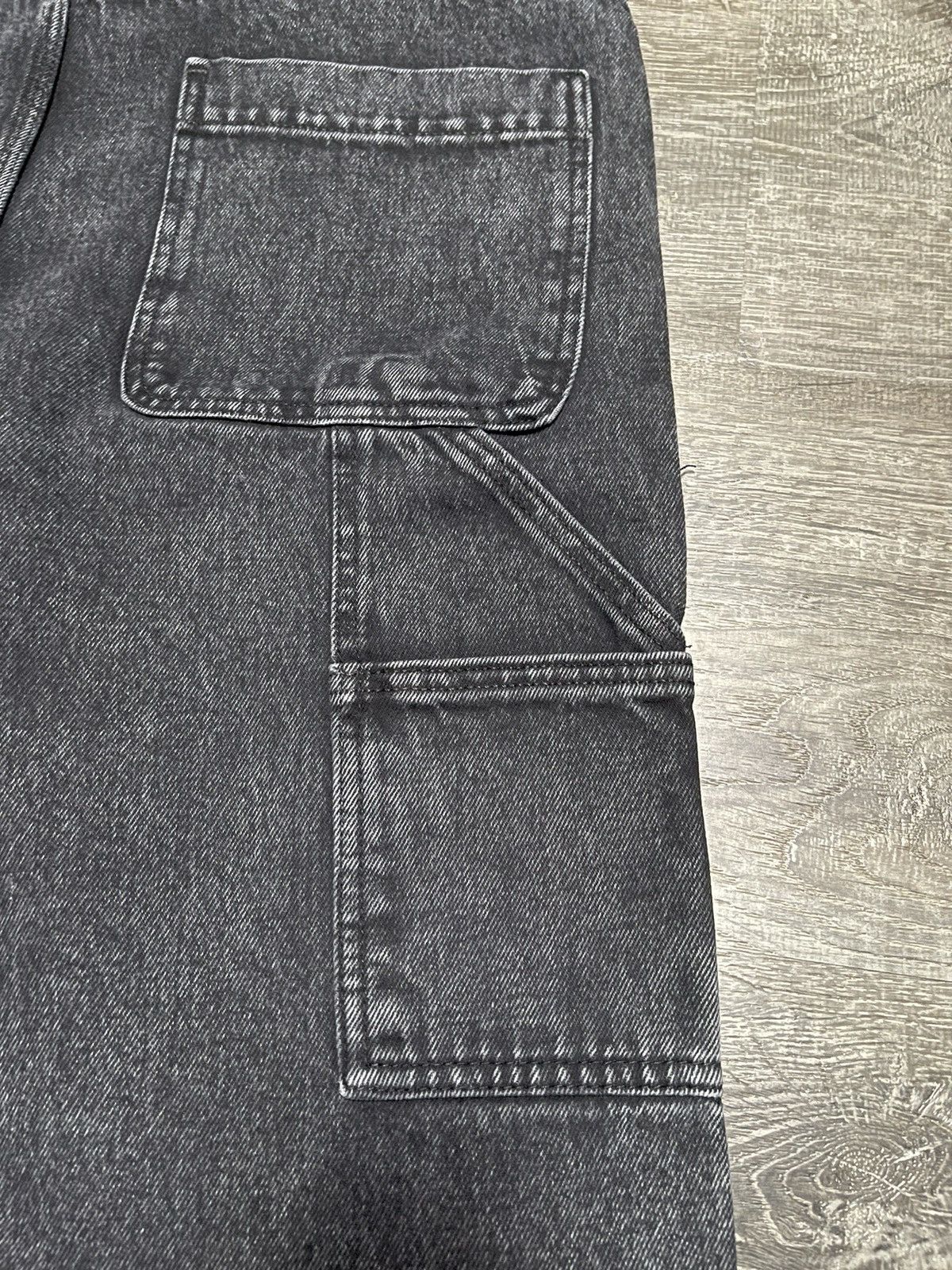 Carhartt × Vintage × basketcase gallery BDG Carhartt Style Jeans Black Carpenter Double Knees Size US 37 - 7 Thumbnail
