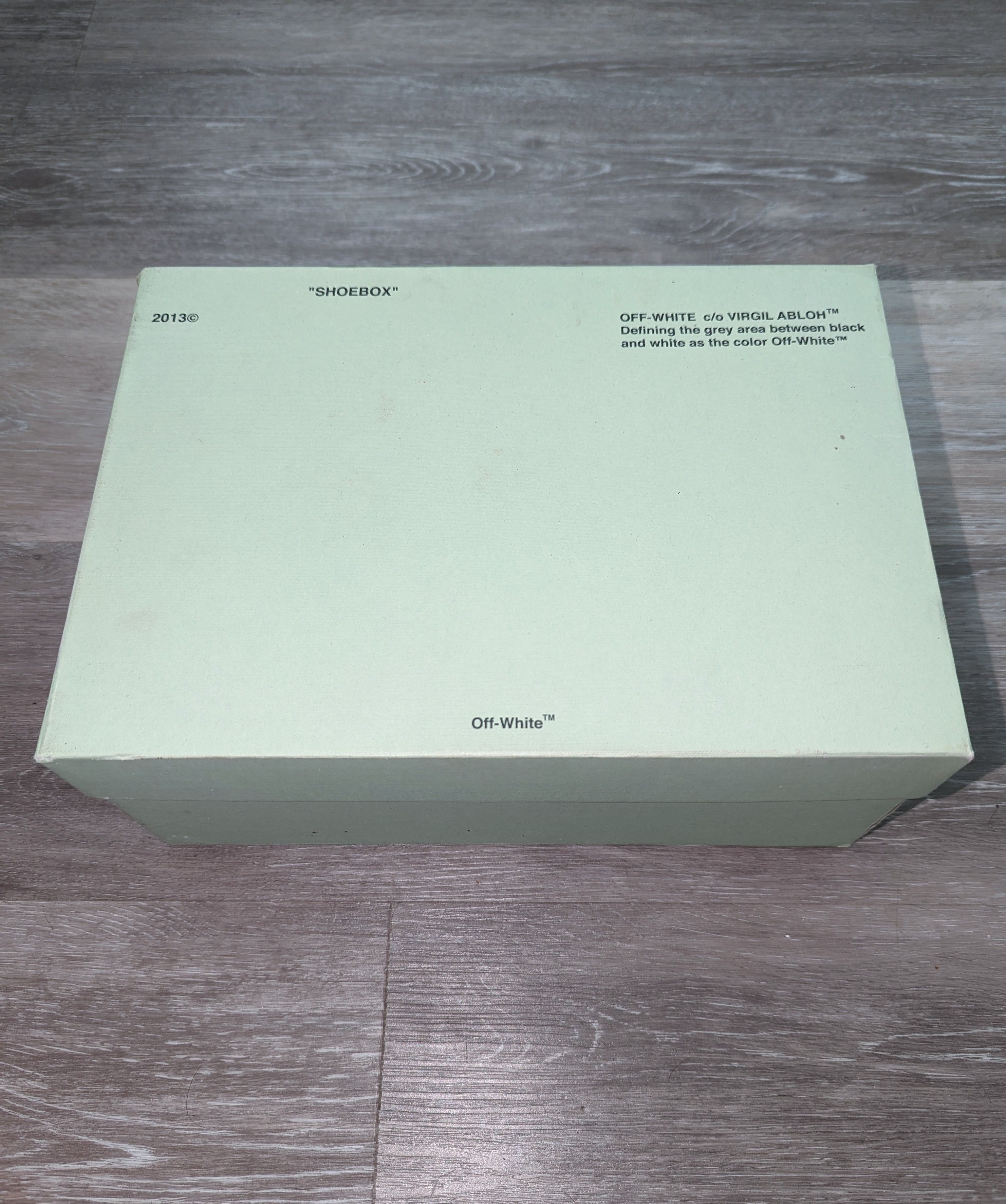 Off-White OFF-WHITE Vulc Low Top Vulcanized Black Canvas Sneaker Size US 11.5 / EU 44-45 - 5 Thumbnail