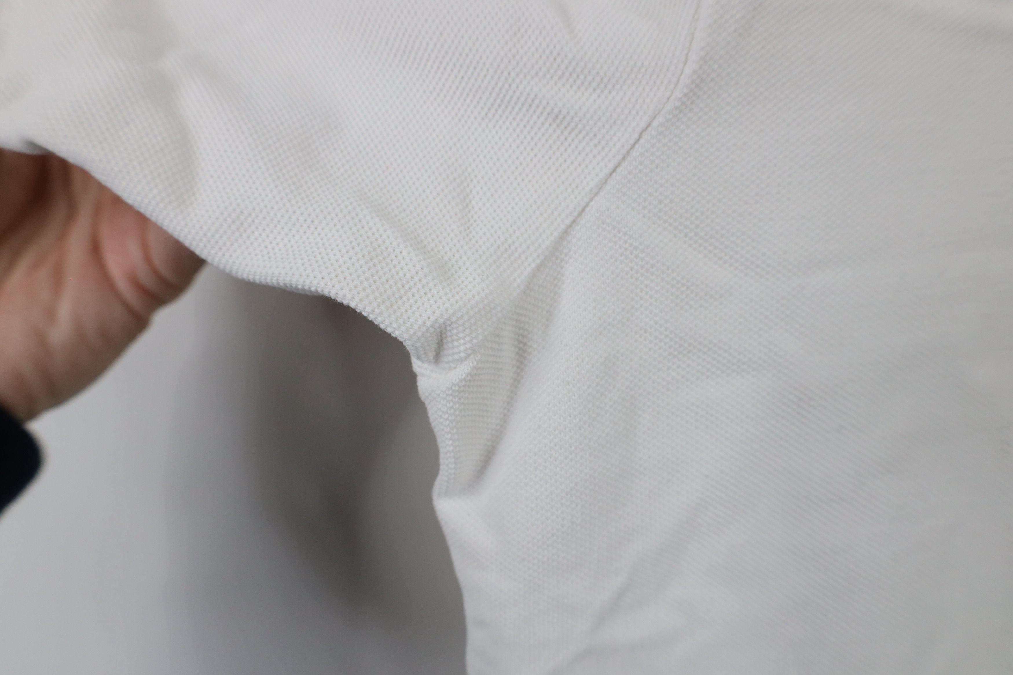 J.Crew × Vintage Vintage Y2K 2004 J Crew Blank Pique Cotton Polo Shirt White Size US XL / EU 56 / 4 - 9 Thumbnail
