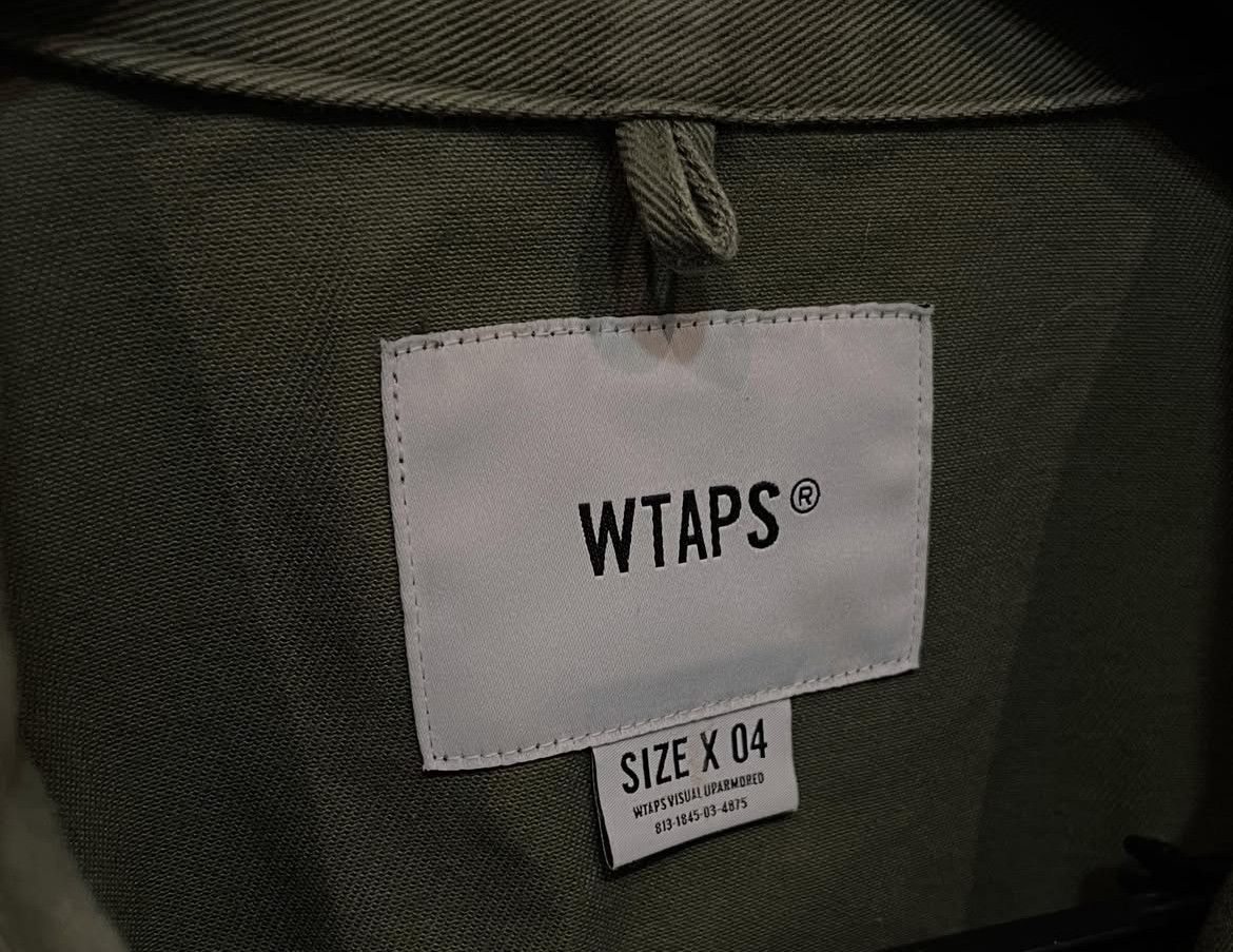 Wtaps 2000s Wtaps Jungle Brain Ls Cotton Twill Embroidery Jacket Size US XL / EU 56 / 4 - 6 Thumbnail