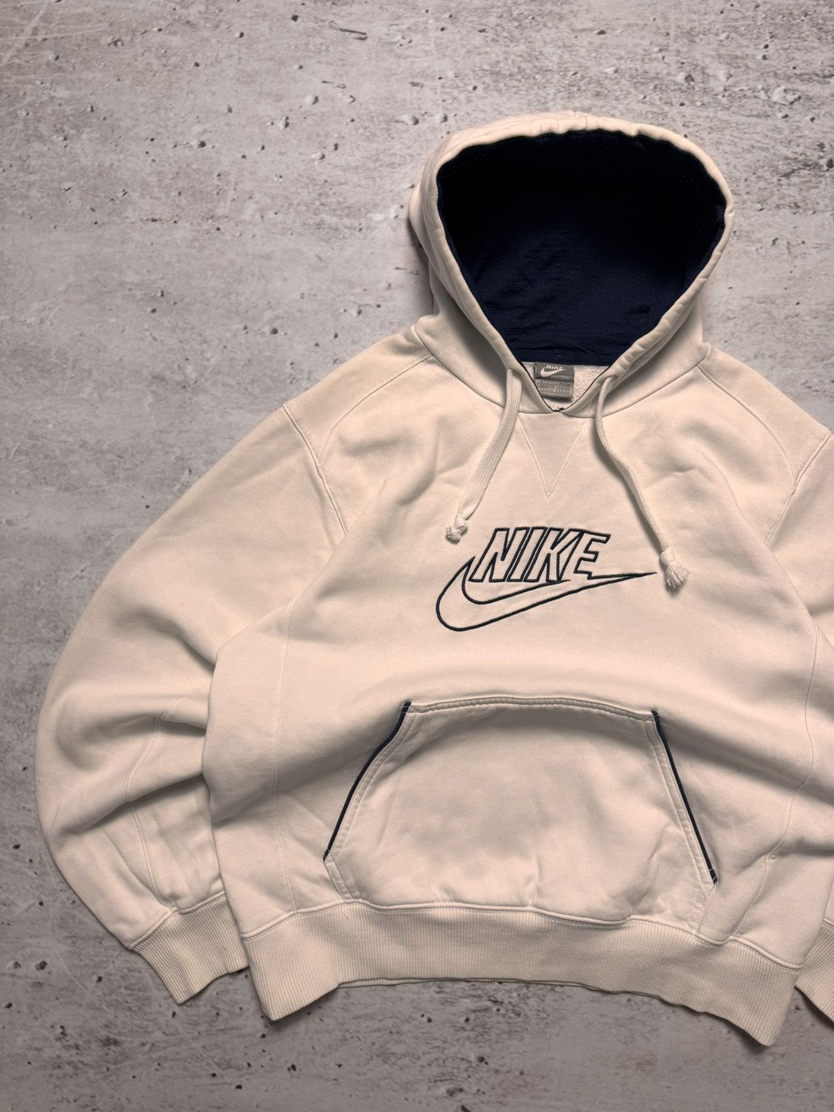 Nike × Vintage NIKE VINTAGE CENTER LOGO OVERSIZE BOXY HOODIE Size US S / EU 44-46 / 1 - 2 Thumbnail