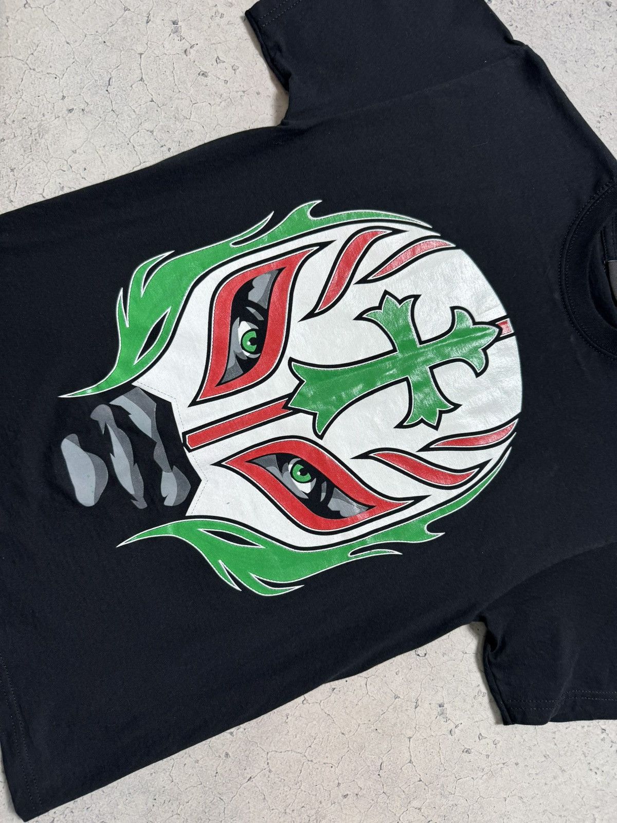WWE WWE Rey Mysterio 2008 Graphic T-Shirt Black Size US XS / EU 42 / 0 - 4 Thumbnail