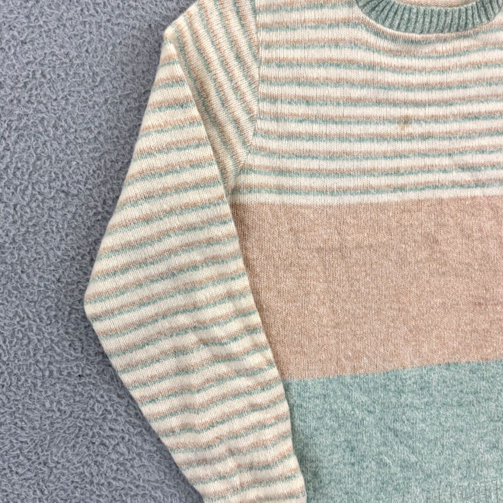 Vintage VINTAGE Claude By Brentwood Sweater Men Medium Striped Wool Blend 70s Retro Knit Size US M / EU 48-50 / 2 - 4 Thumbnail