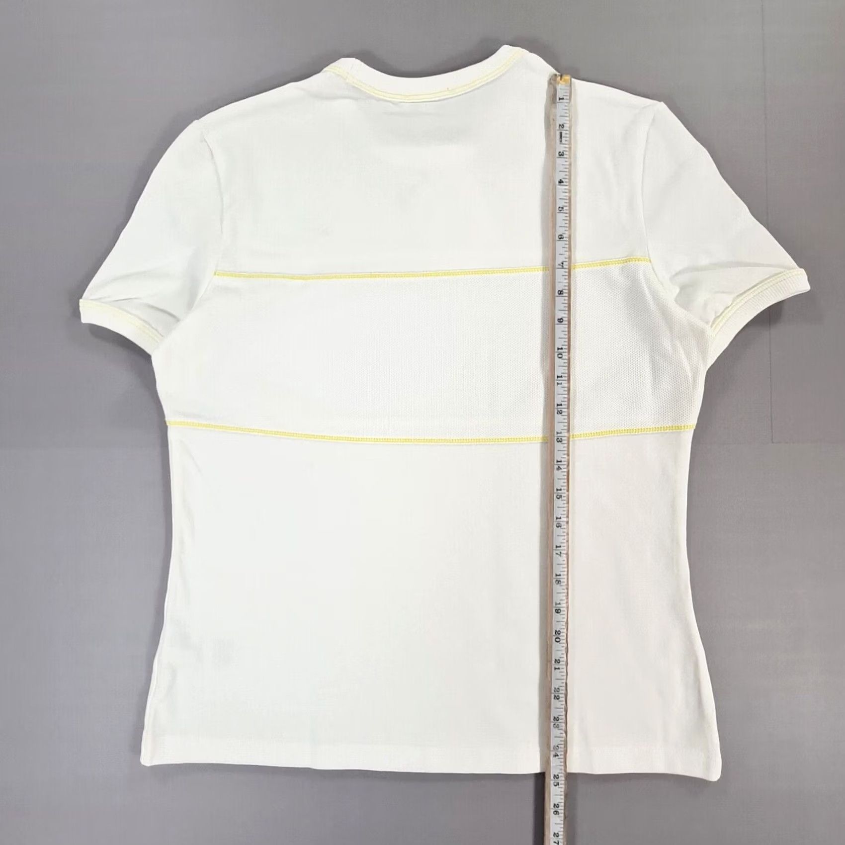 Lacoste Lacoste Womens T Shirt White 44 Slim Crew Neck Short Sleeve Organic Cotton Piqué Made In France Logo Modern Casual Womens Regular XS? Size M / US 6-8 / IT 42-44 - 7 Thumbnail