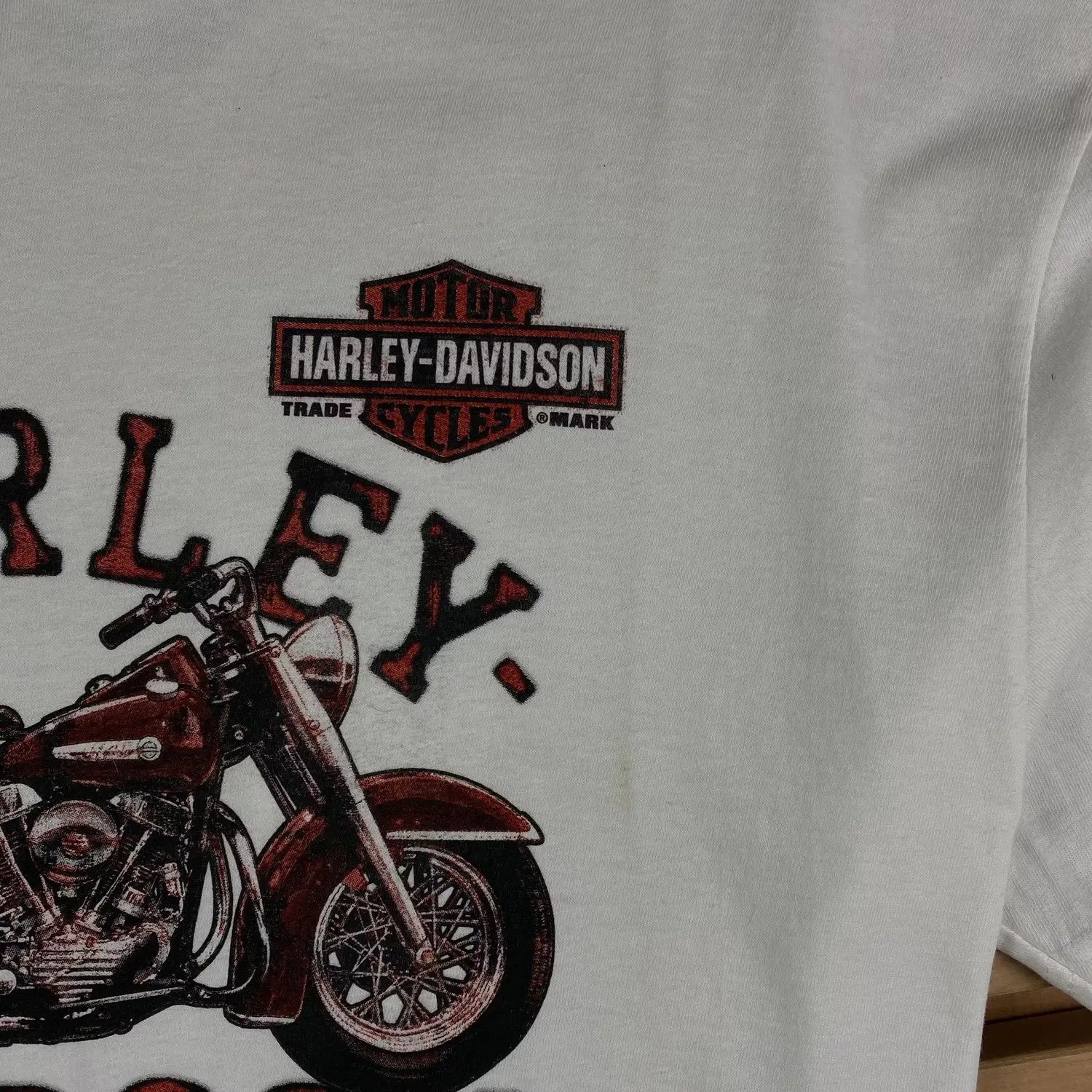 Band Tees × Harley Davidson × Vintage Mens Vintage T Shirt Harley Davidson Motorcycles Size XL Size US XL / EU 56 / 4 - 4 Thumbnail