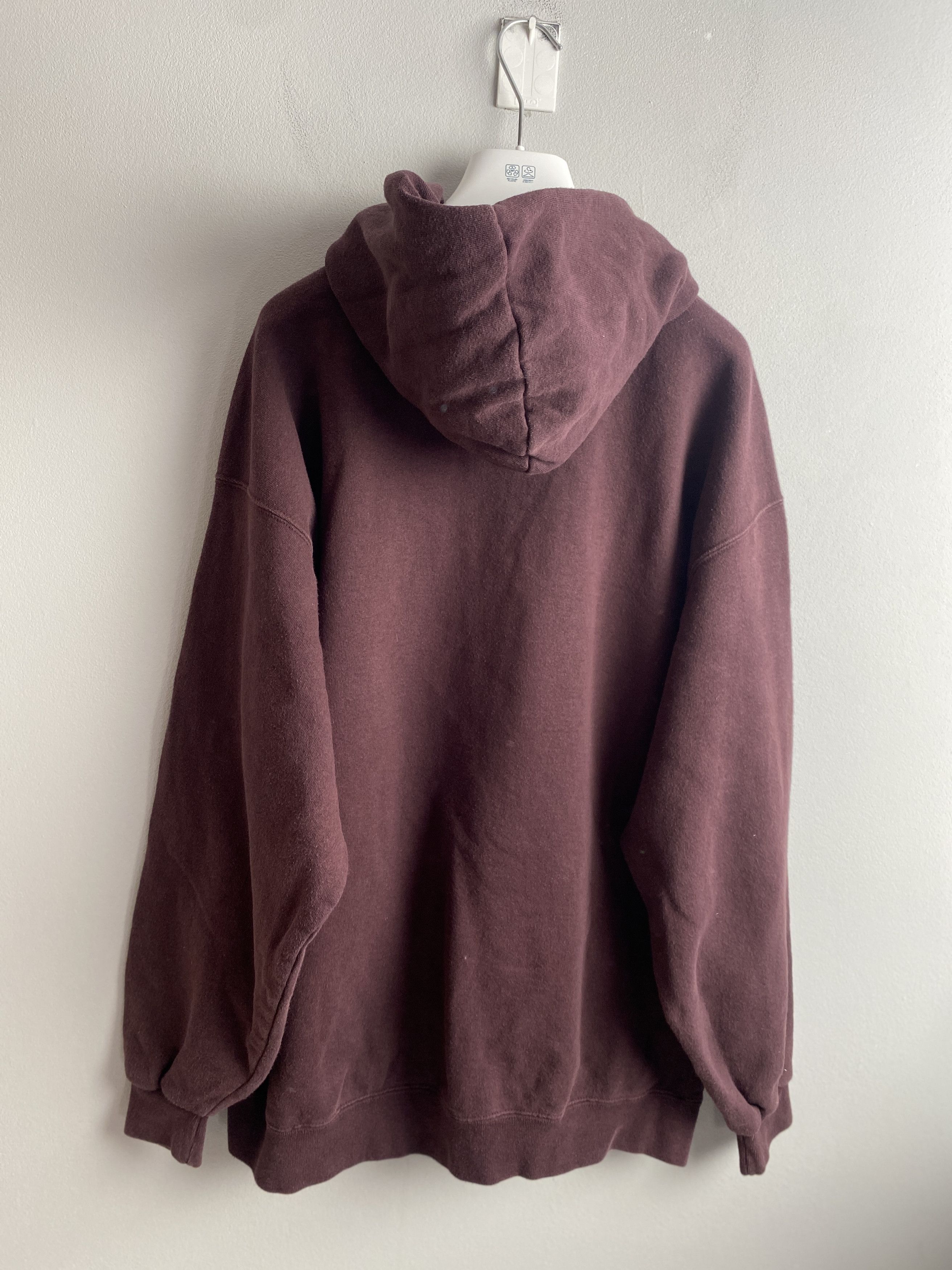 Nike × Vintage Nike small swoosh hoodie vintage 90s skate rap hip hop Size US L / EU 52-54 / 3 - 5 Thumbnail