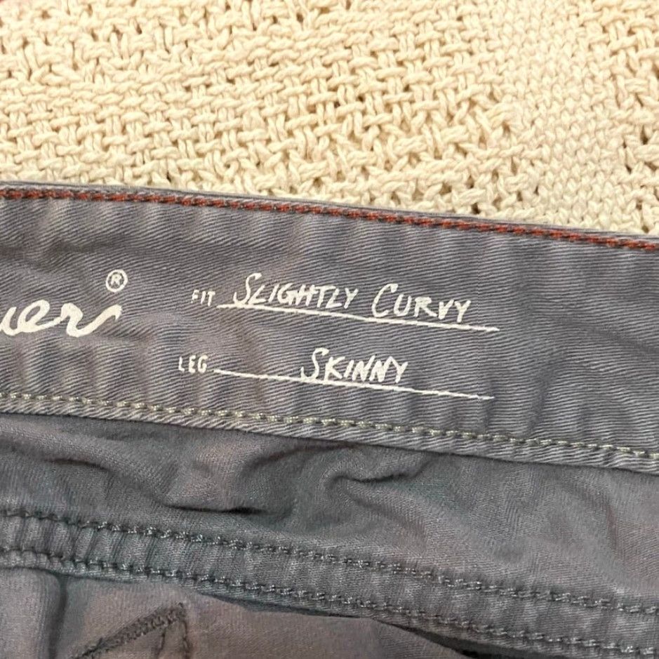 Eddie Bauer Eddie Bauer Womens Jeans Gray Slightly Curvy Skinny Mid Rise Stretch 12 Jeans Size 24" / US 00 / IT 34 - 5 Thumbnail