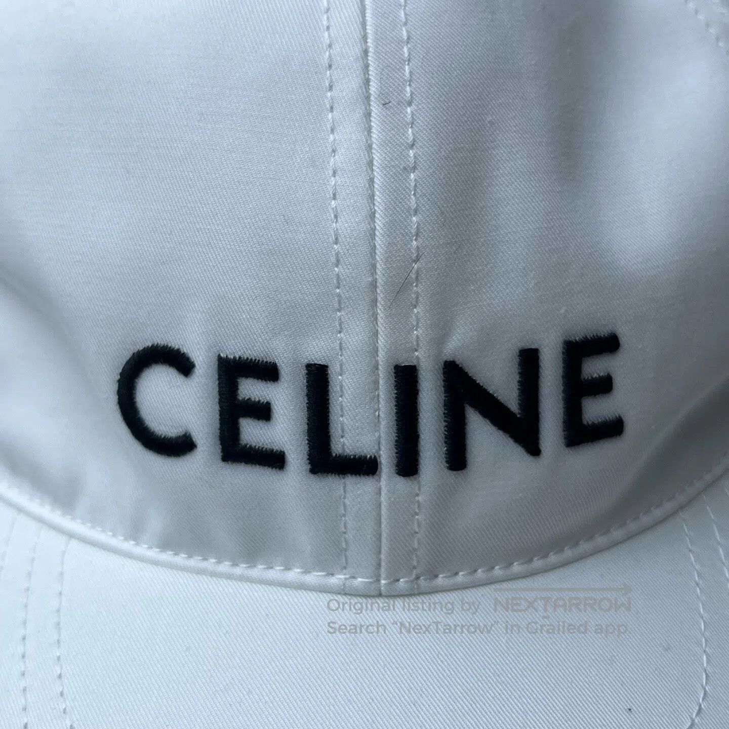 Celine CELINE size XL Stylish, modern cotton duckbill cap| Size ONE SIZE - 2 Thumbnail