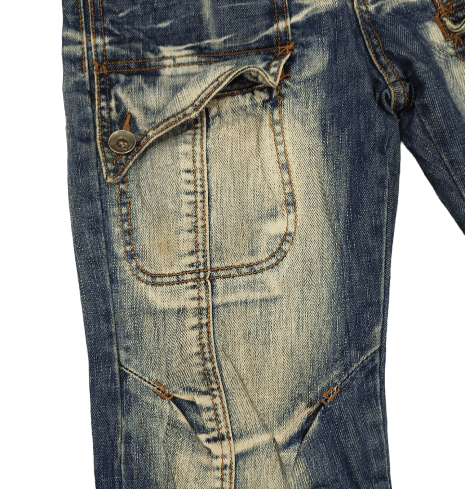 Energie Vintage Energie Bush Pants Whiskers Jeans Size US 28 / EU 44 - 7 Thumbnail