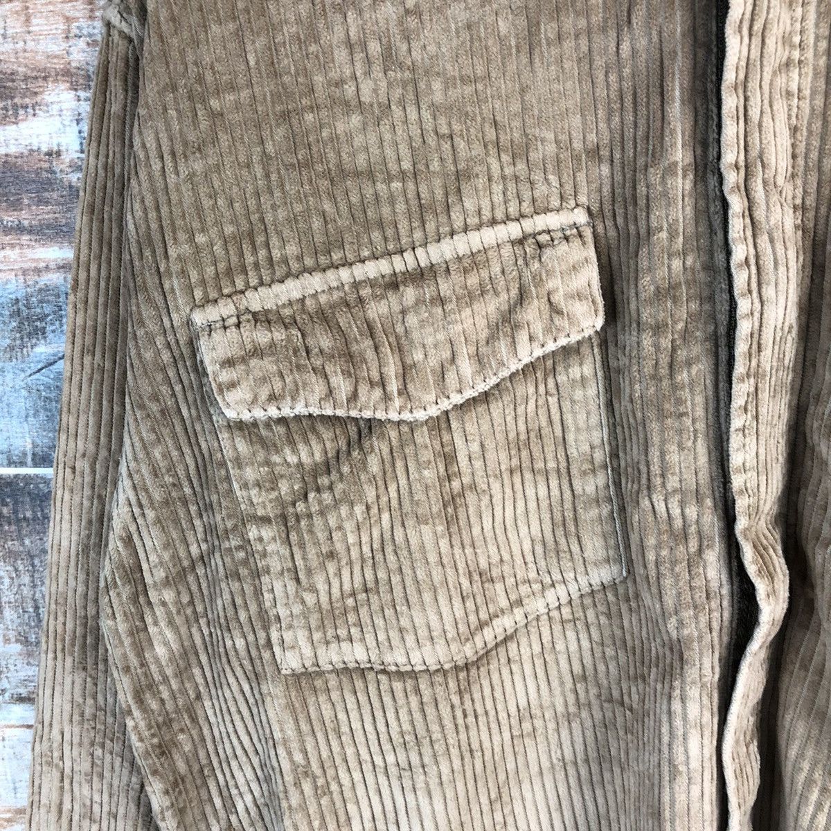 Quiksilver Quiksilver Corduroy jacket salt water denim Coats #A2309 Size US M / EU 48-50 / 2 - 9 Thumbnail