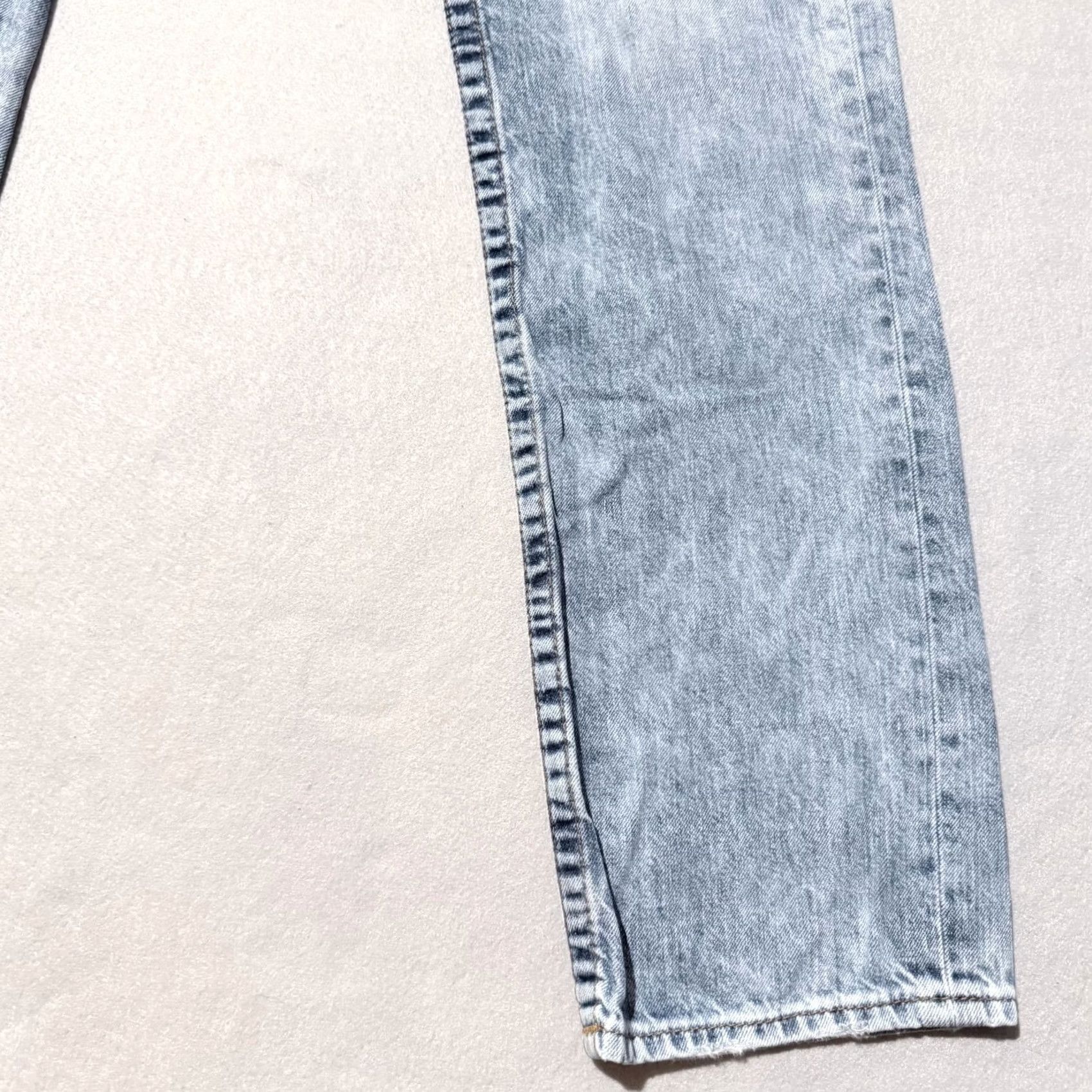 True Religion True Religion Jeans Men's Blue Distressed Skinny Low Rise Zip Fly - 34x32 Denim Jeans Size US 34 / EU 50 - 6 Thumbnail