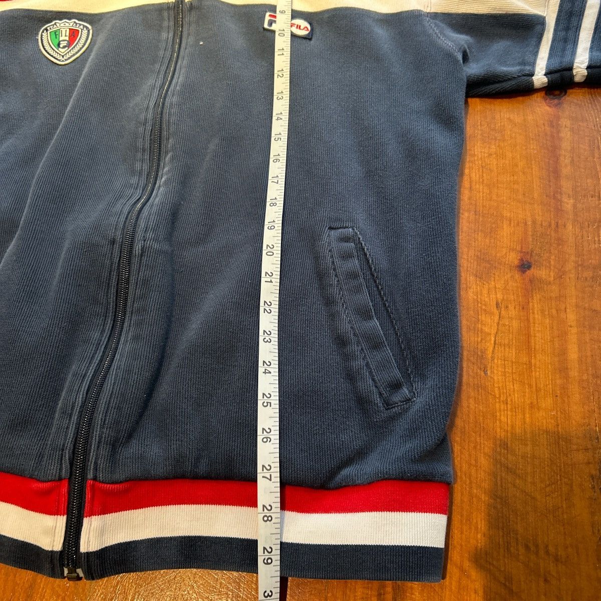 Fila Vintage Fila Italia Zip Up Track Jacket Size US XL / EU 56 / 4 - 4 Thumbnail